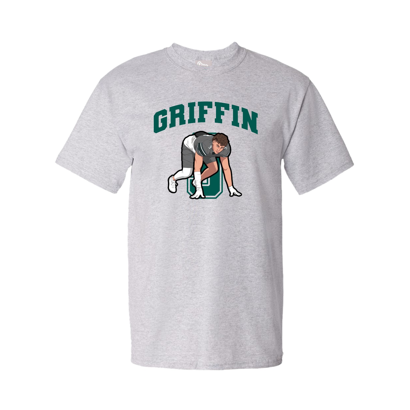 Tee — Number in Grey