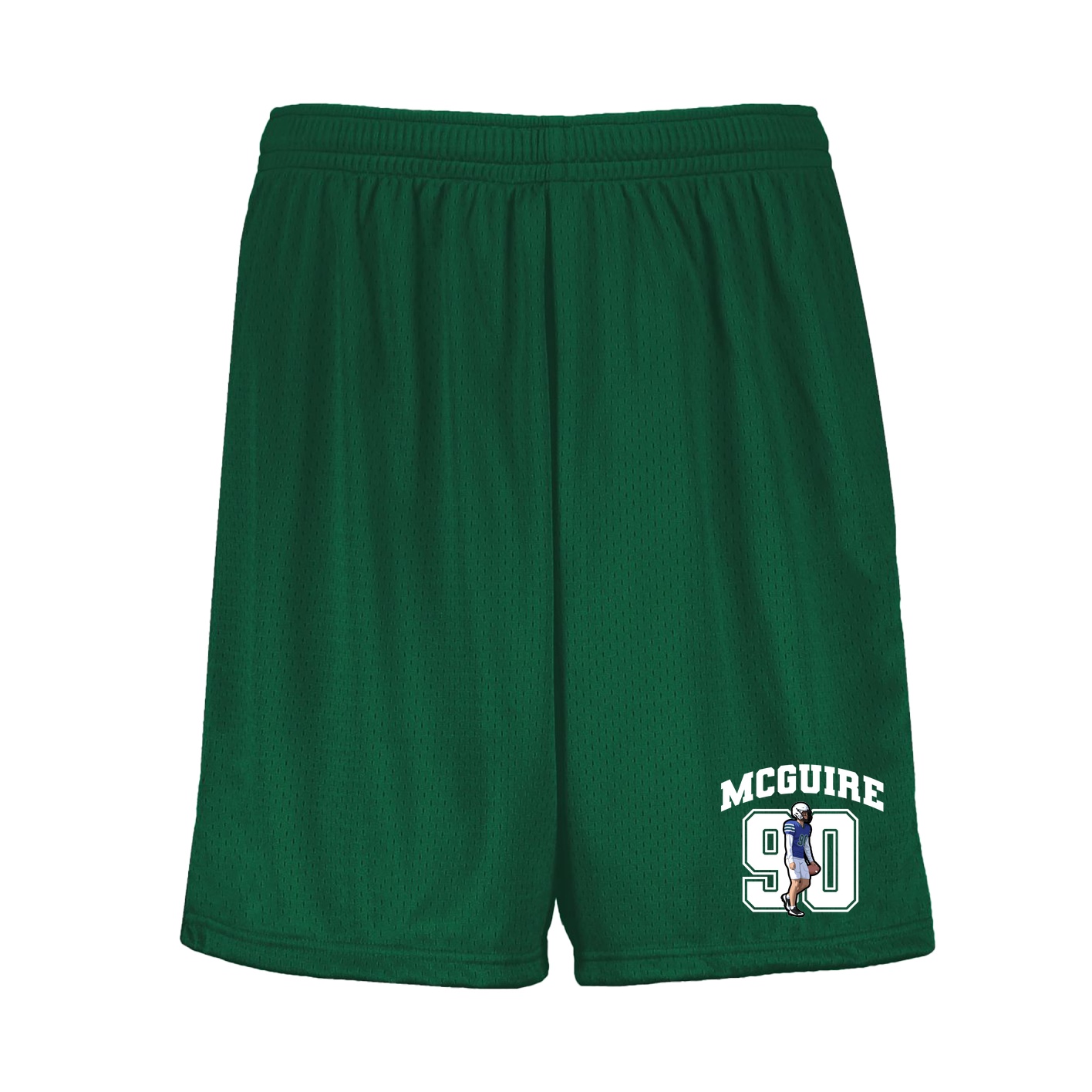 Shorts — Number in Green