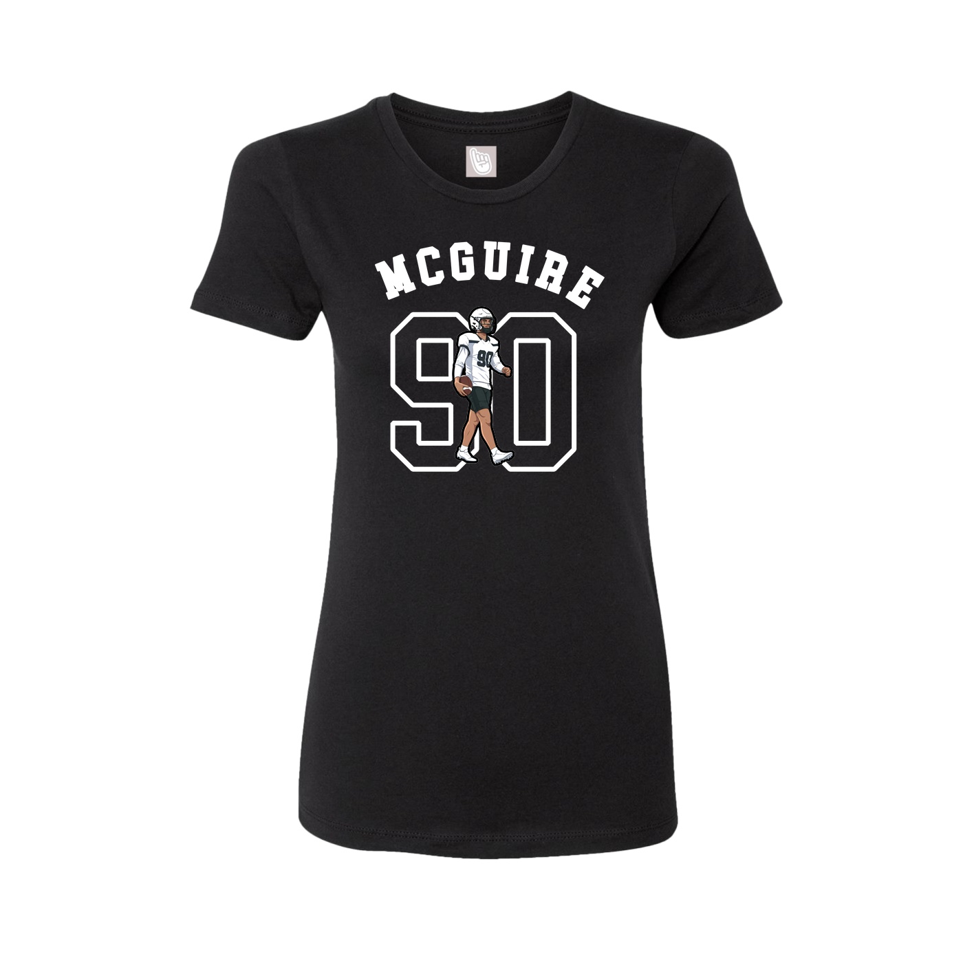 Womens Tee — Shirsey Arch in Black