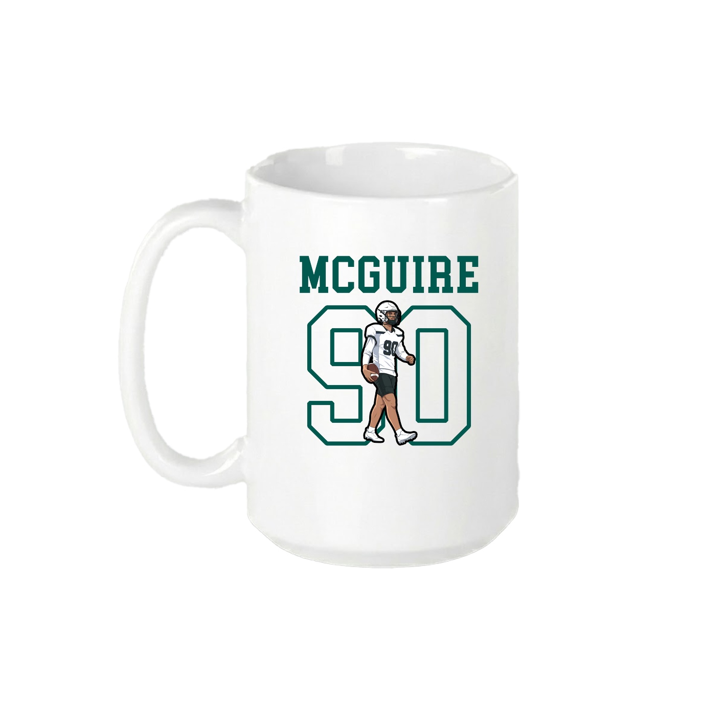 15oz Coffee Mug — Shirsey in White