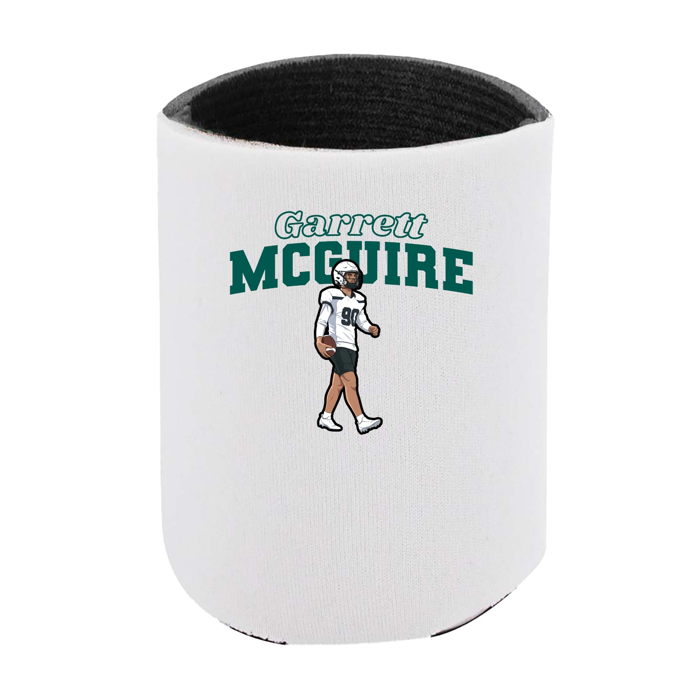 Can Holder — Name Arch in White