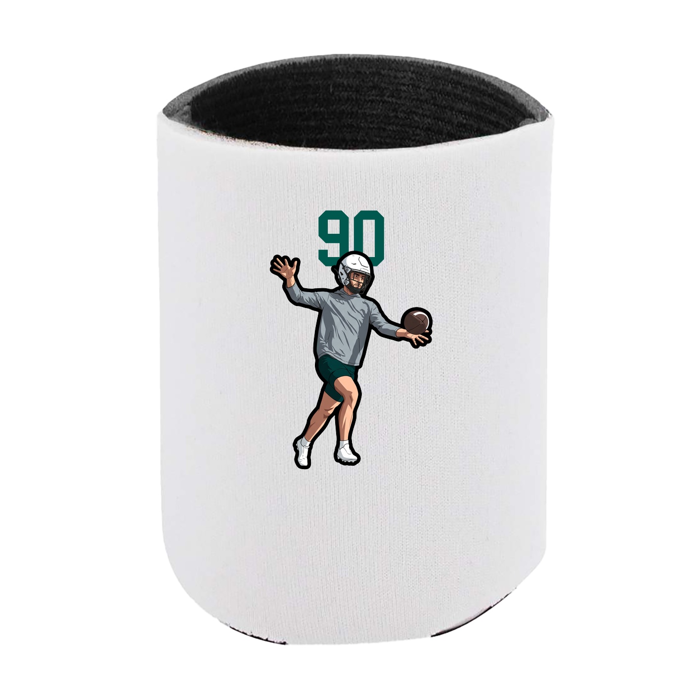 Can Holder — Number Top in White