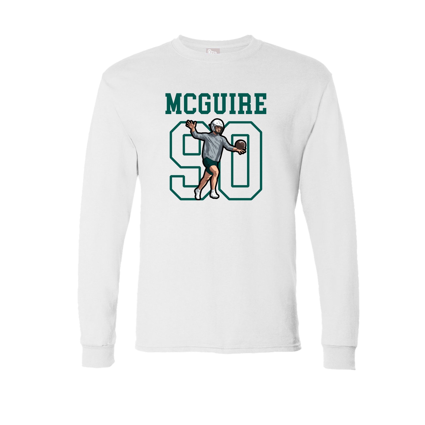 Long Sleeve Tee — Shirsey in White