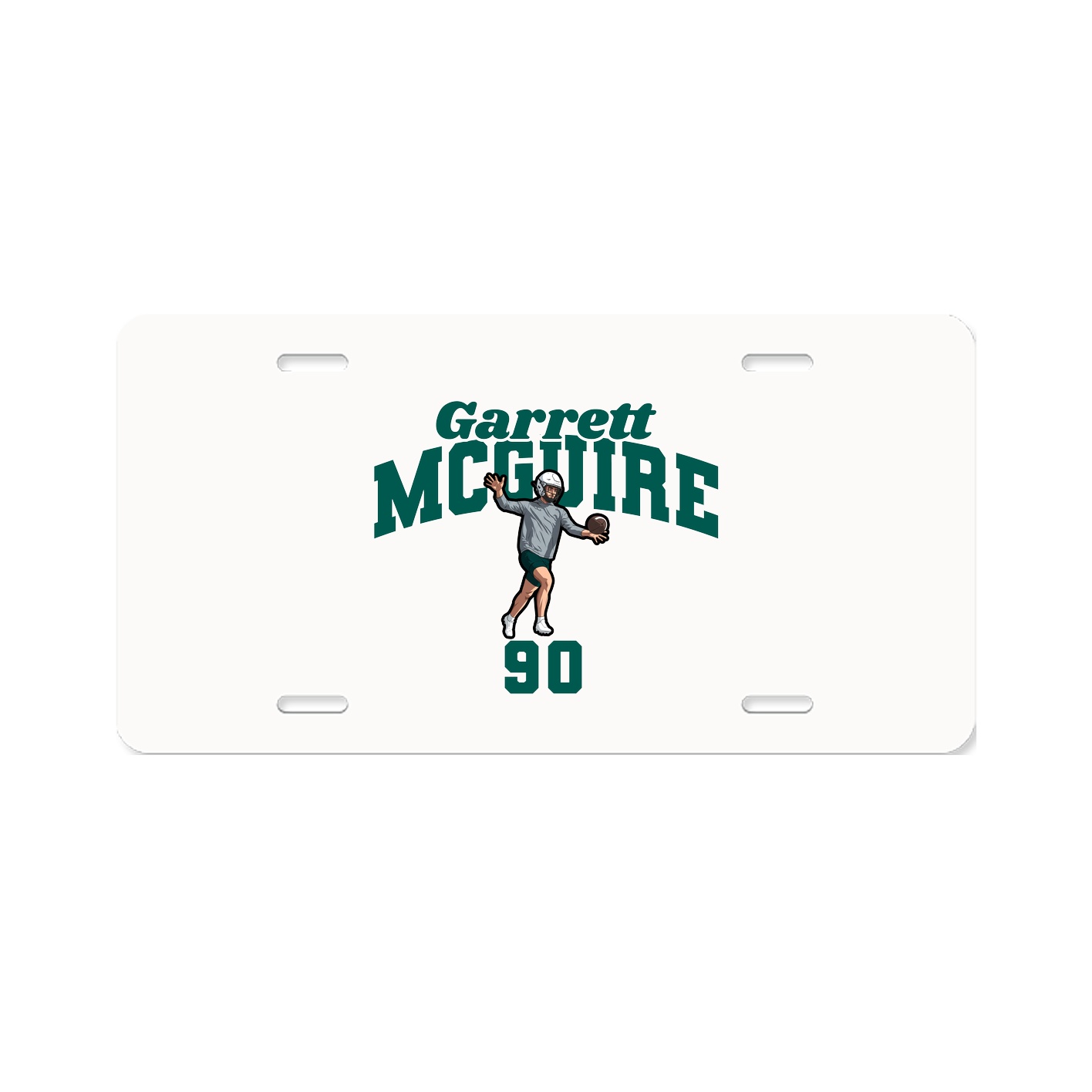 License Plate — Signature Arch in Classic