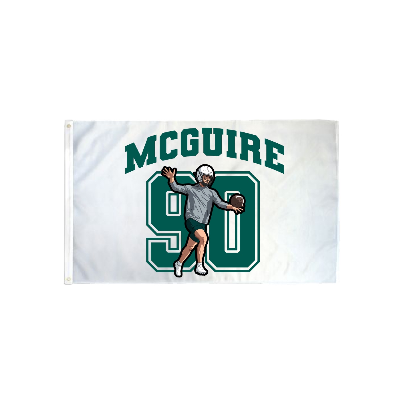 3x5 Flag — Number in Classic