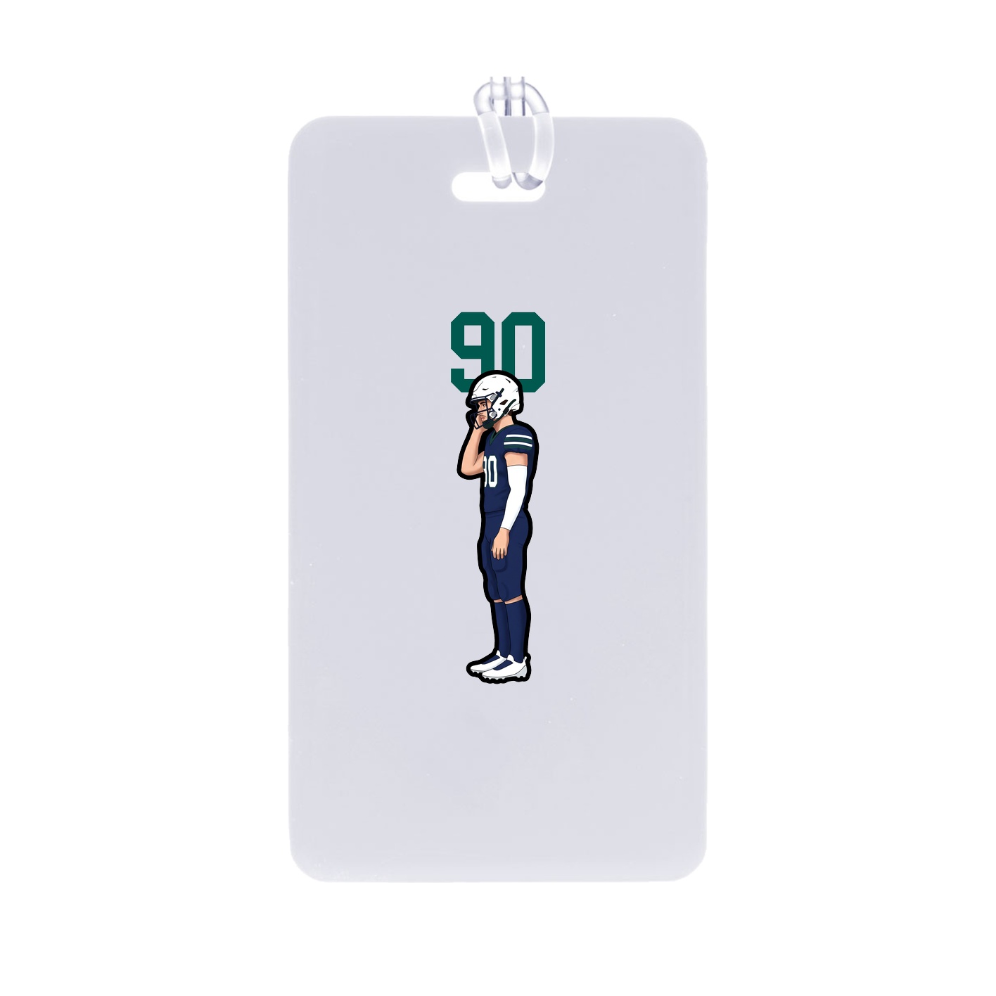 Bag Tag — Number Top in Classic