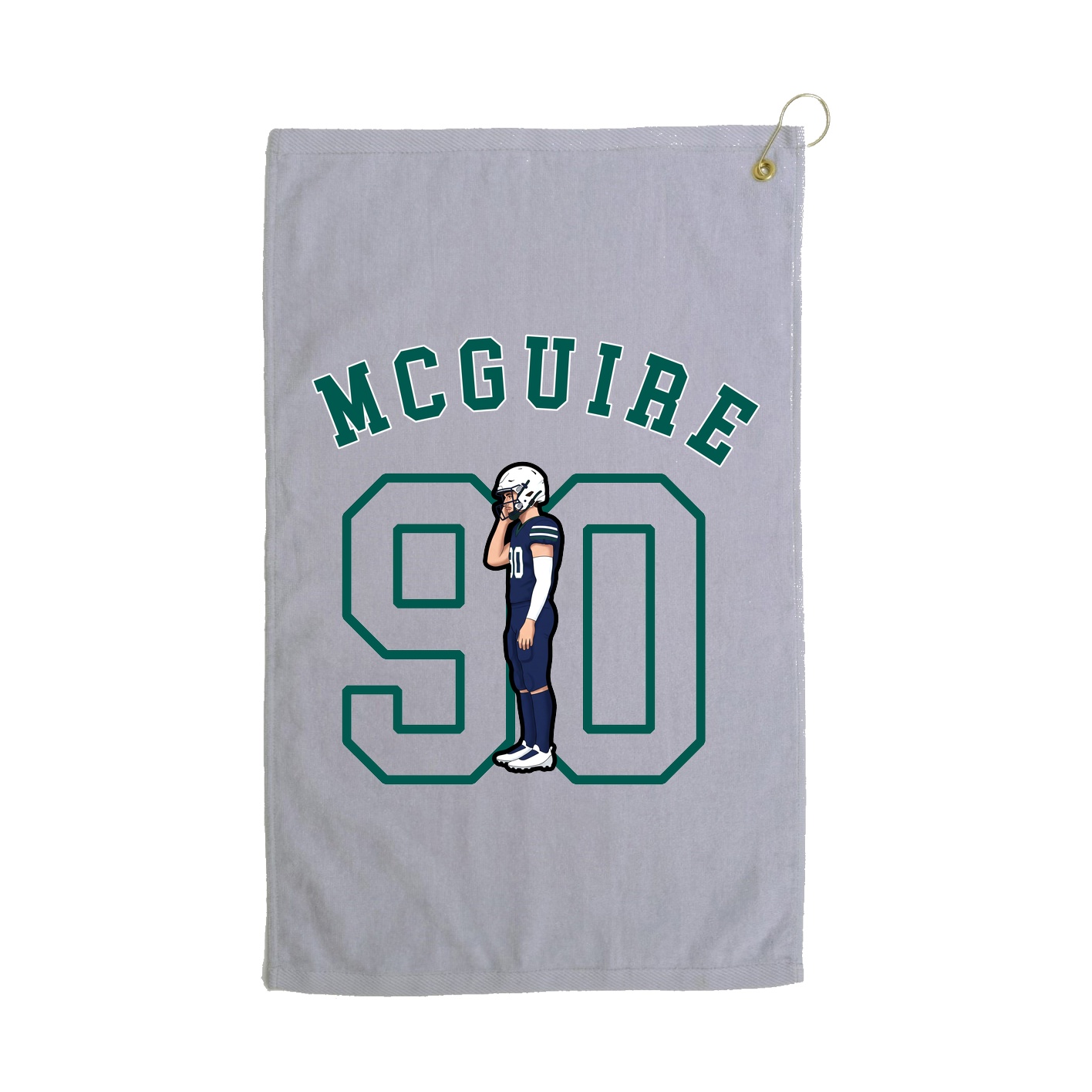 Golf Towel — Shirsey Arch in Grey