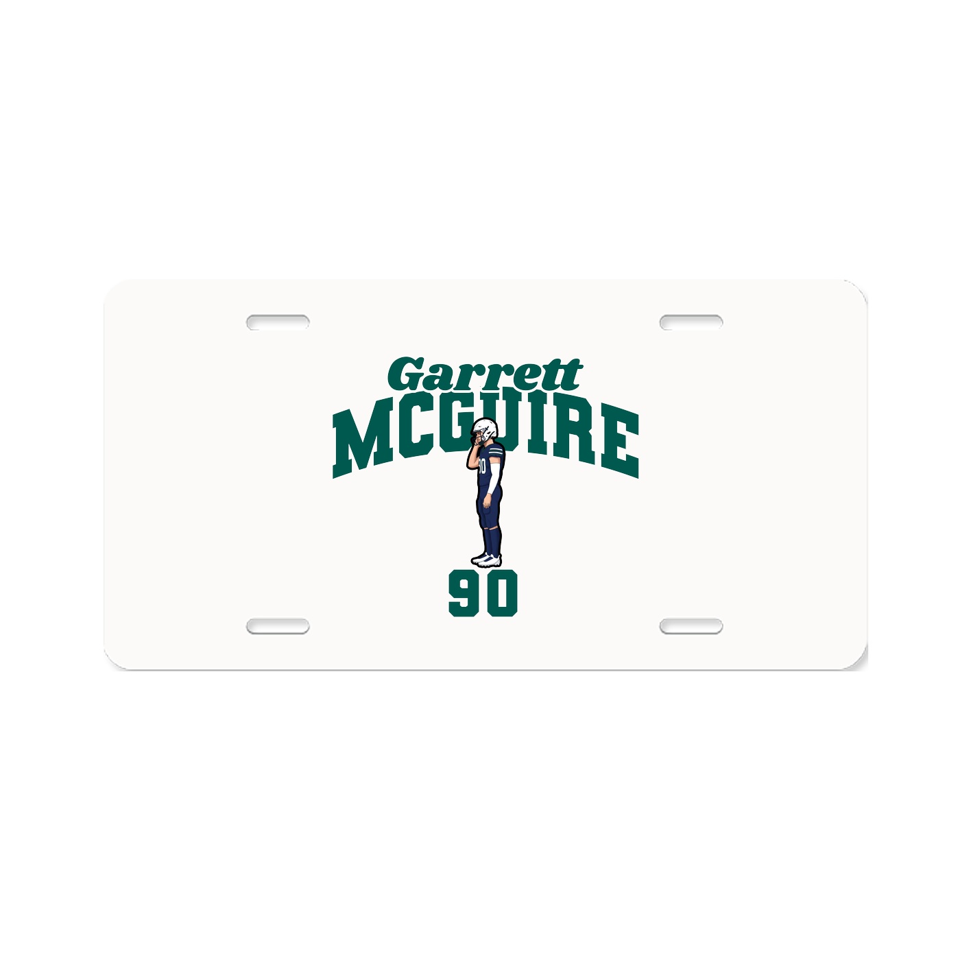 License Plate — Signature Arch in Classic