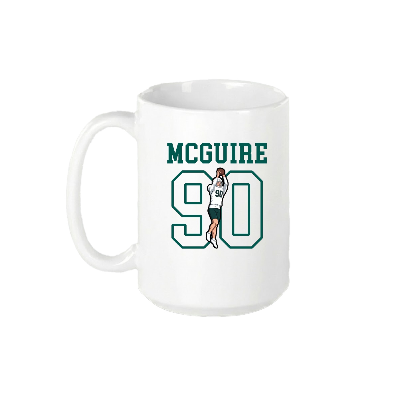 15oz Coffee Mug — Shirsey in White