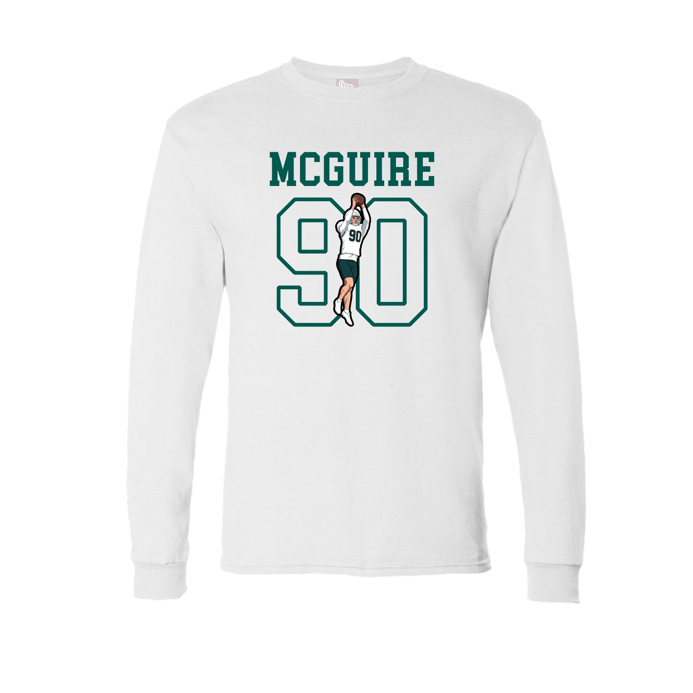 Long Sleeve Tee — Shirsey in White