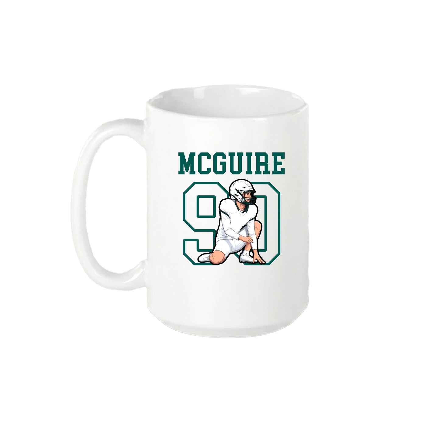 15oz Coffee Mug — Shirsey in White