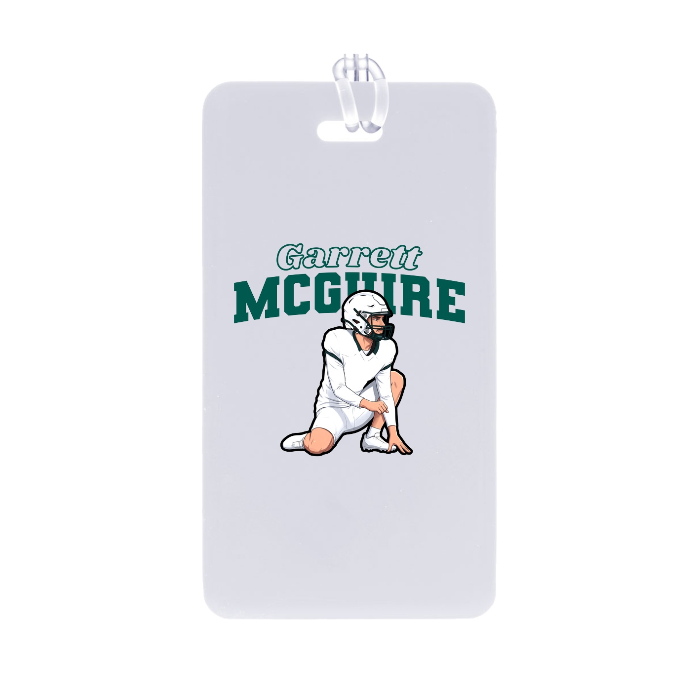 Bag Tag — Name Arch in Classic