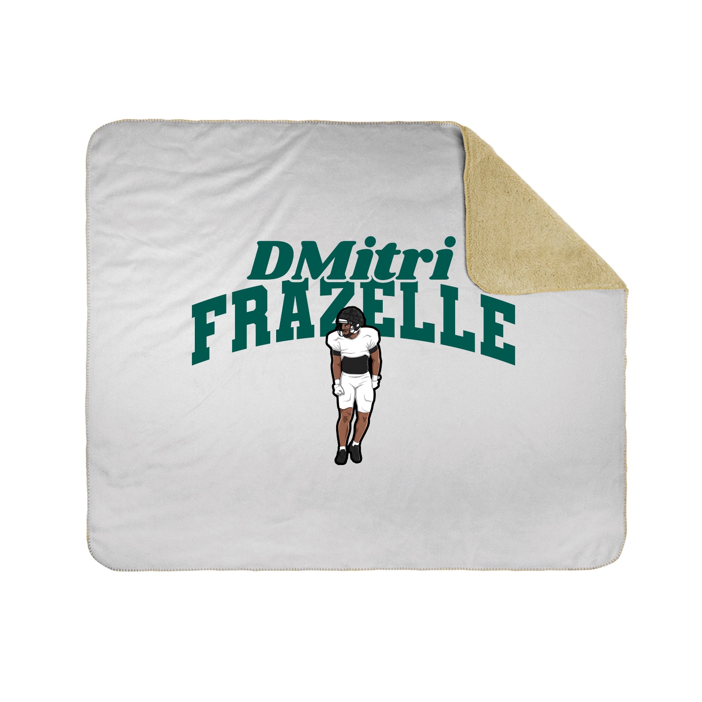 Throw Blanket — Signature Arch in White
