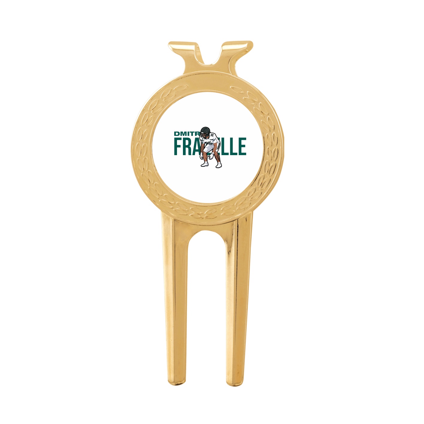 Divot Tool with Ball Marker — Player Name in Classic