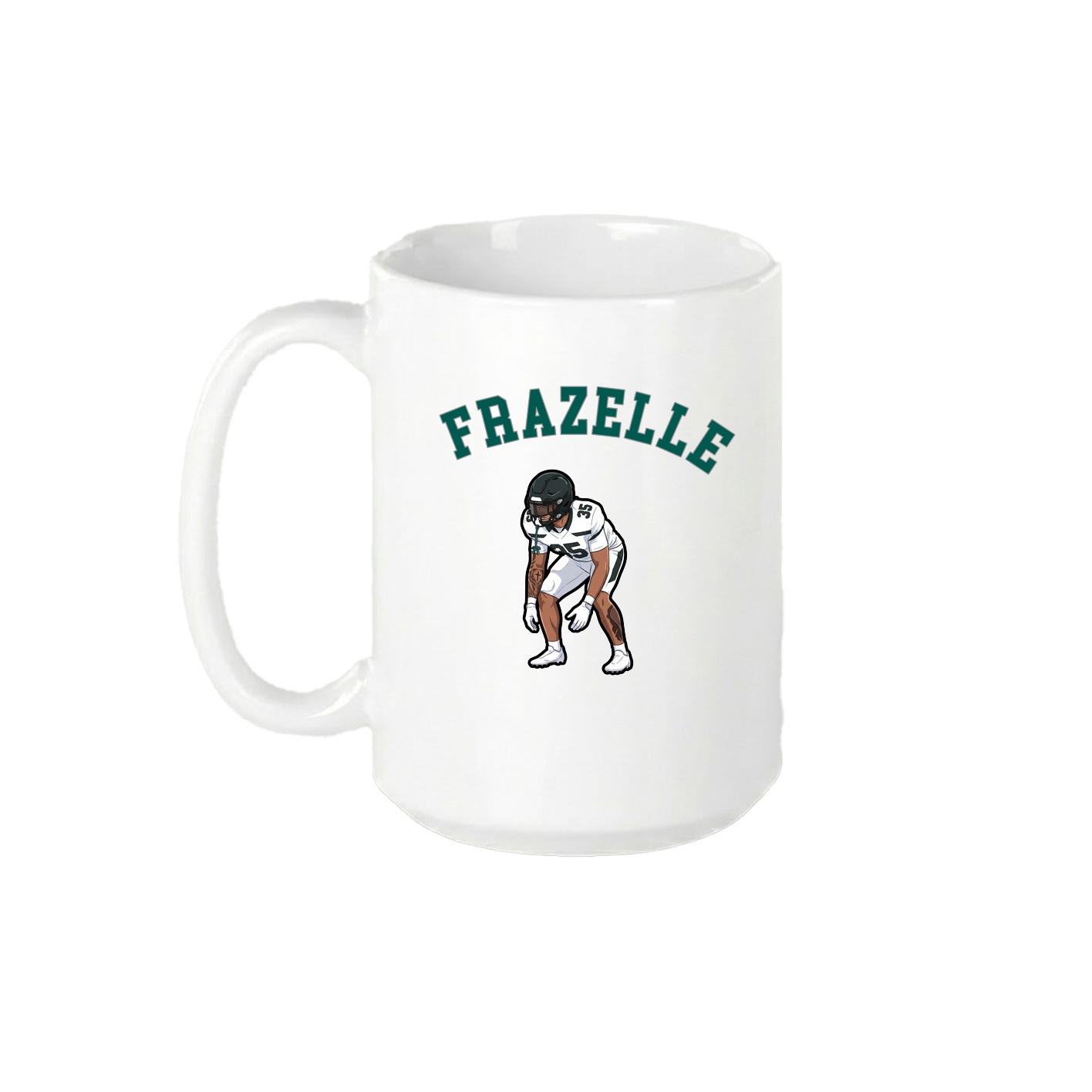 15oz Coffee Mug — Shirsey Arch in White