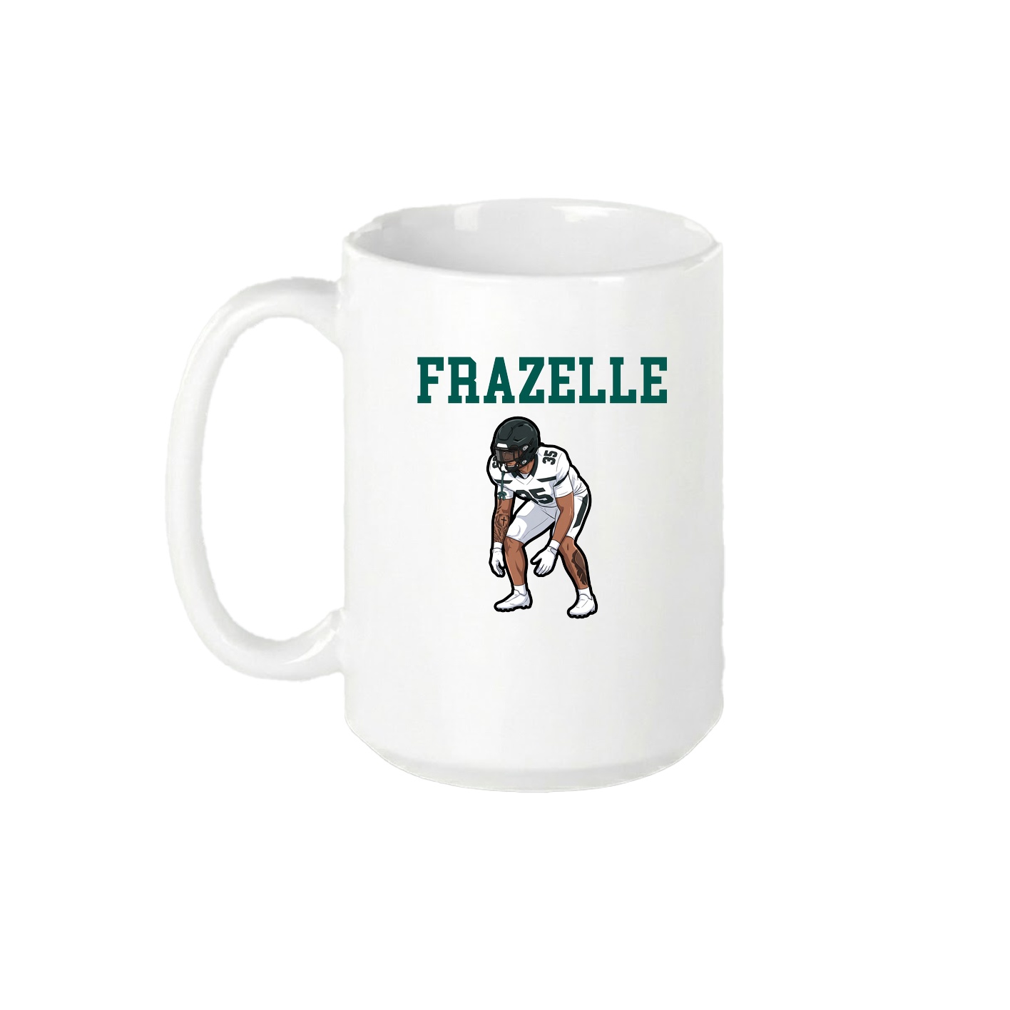15oz Coffee Mug — Shirsey in White