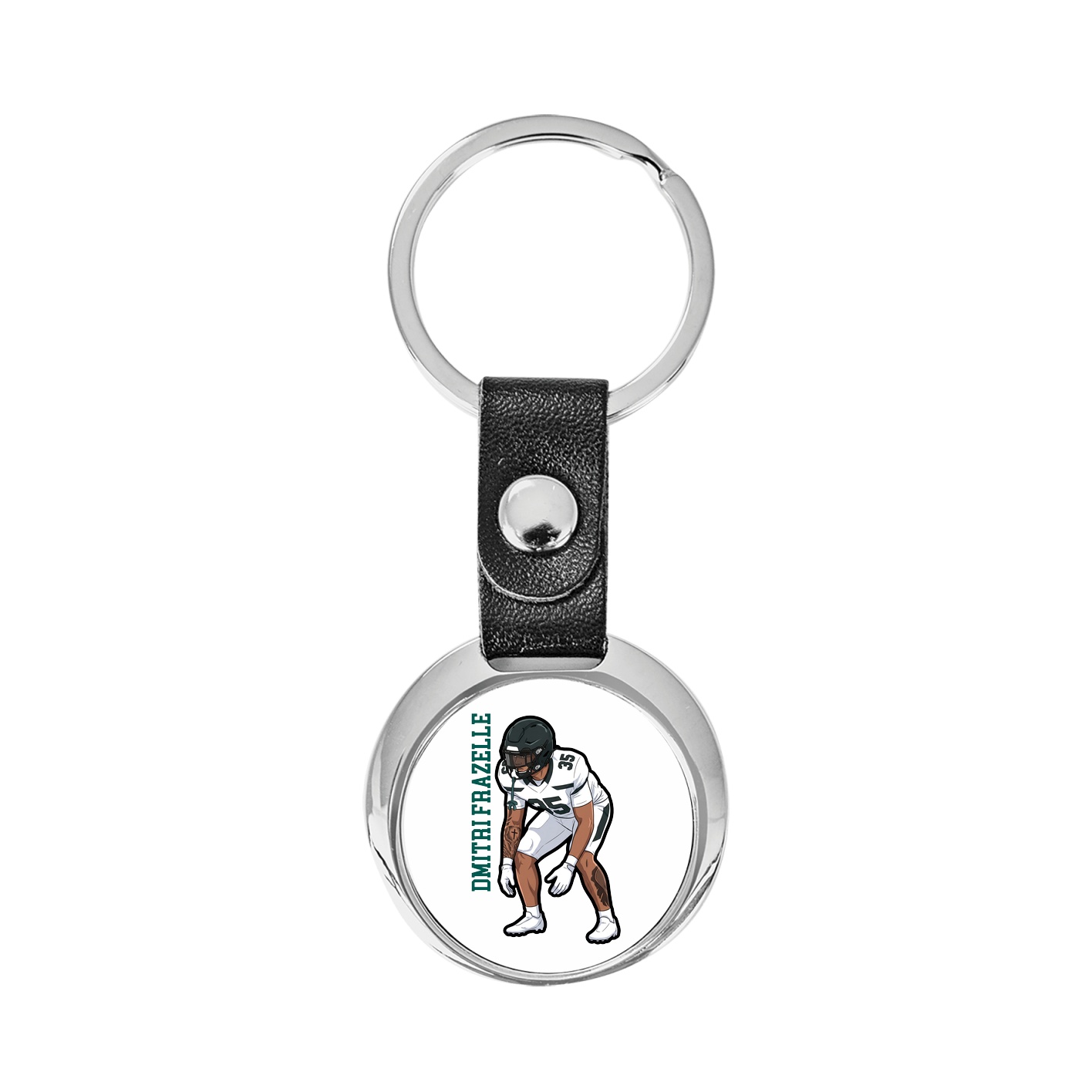 Key Chain — Name Vertical in Classic