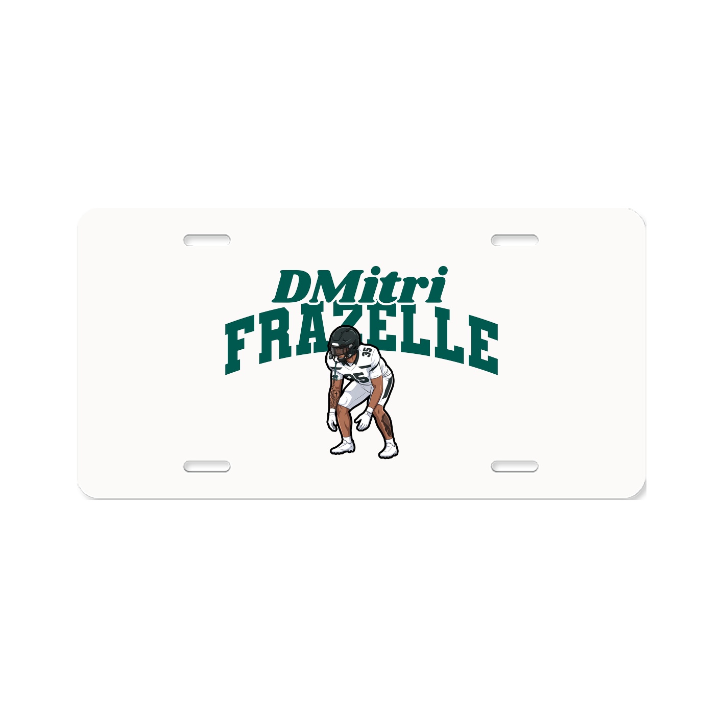 License Plate — Signature Arch in Classic