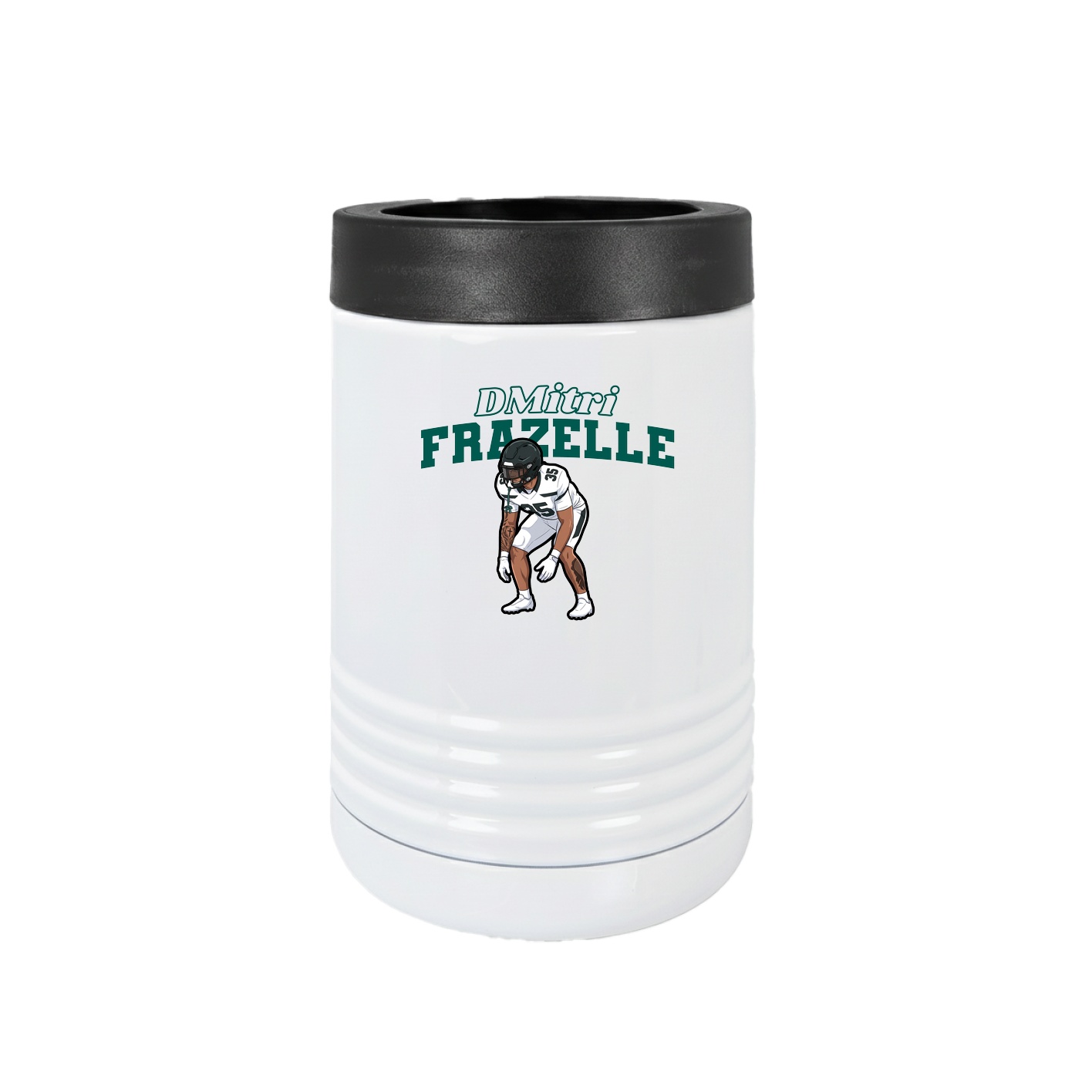 Beverage Holder — Name Arch in White