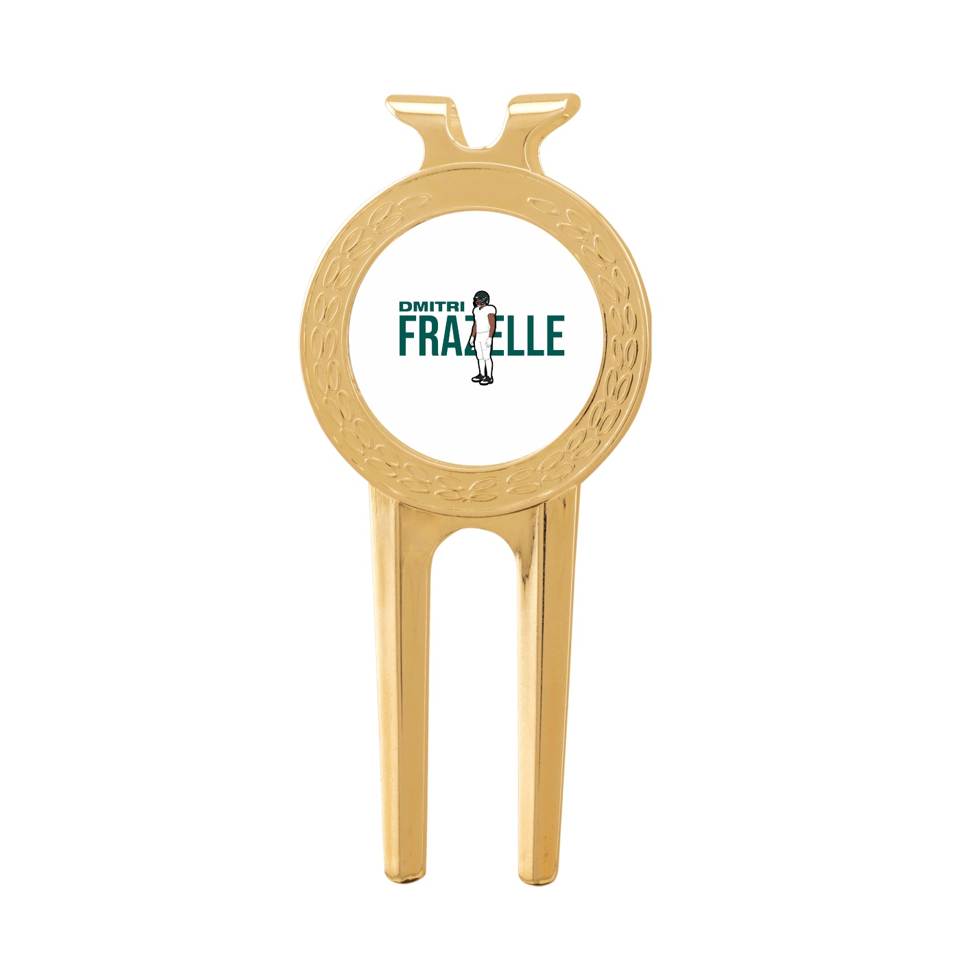 Divot Tool with Ball Marker — Player Name in Classic