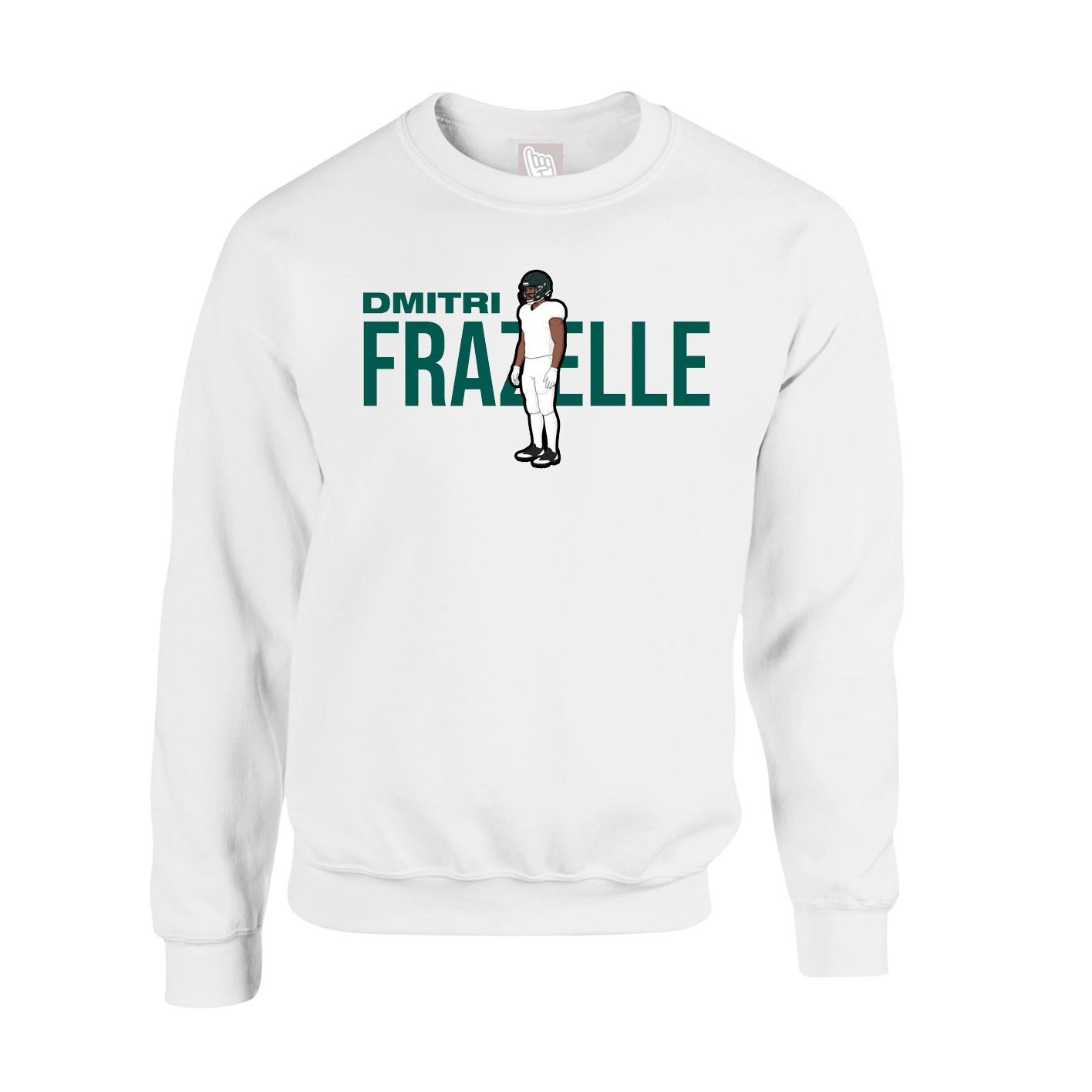 Fleece Crew — Player Name in White