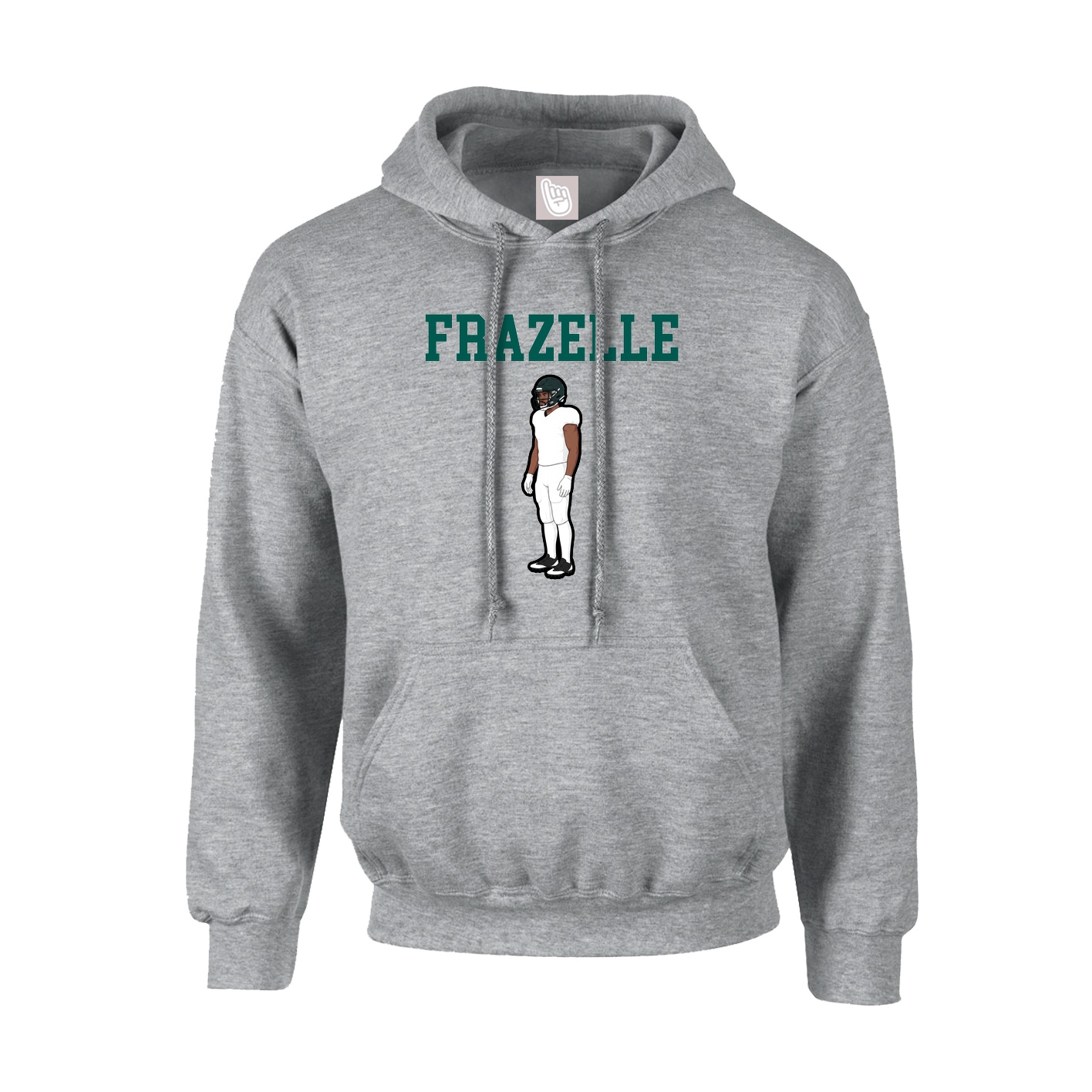 Hoodie — Shirsey in Grey