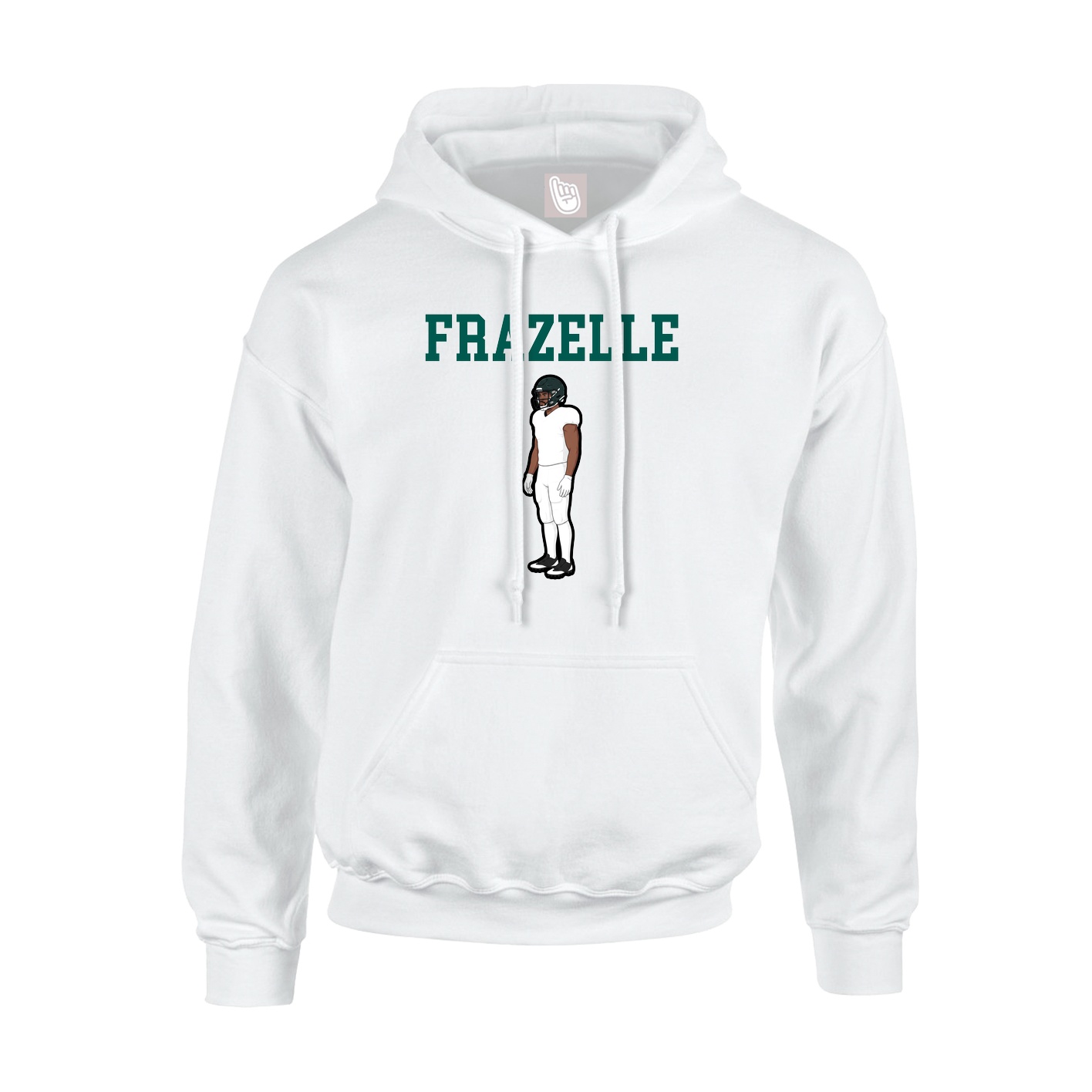 Youth Hoodie — Shirsey in White