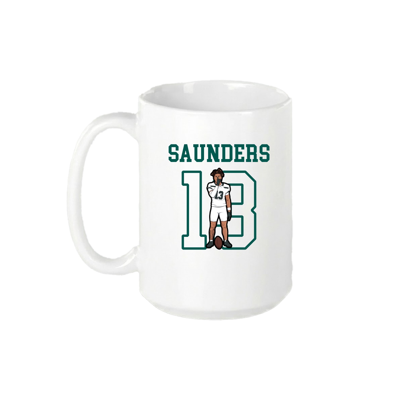 15oz Coffee Mug — Shirsey in White