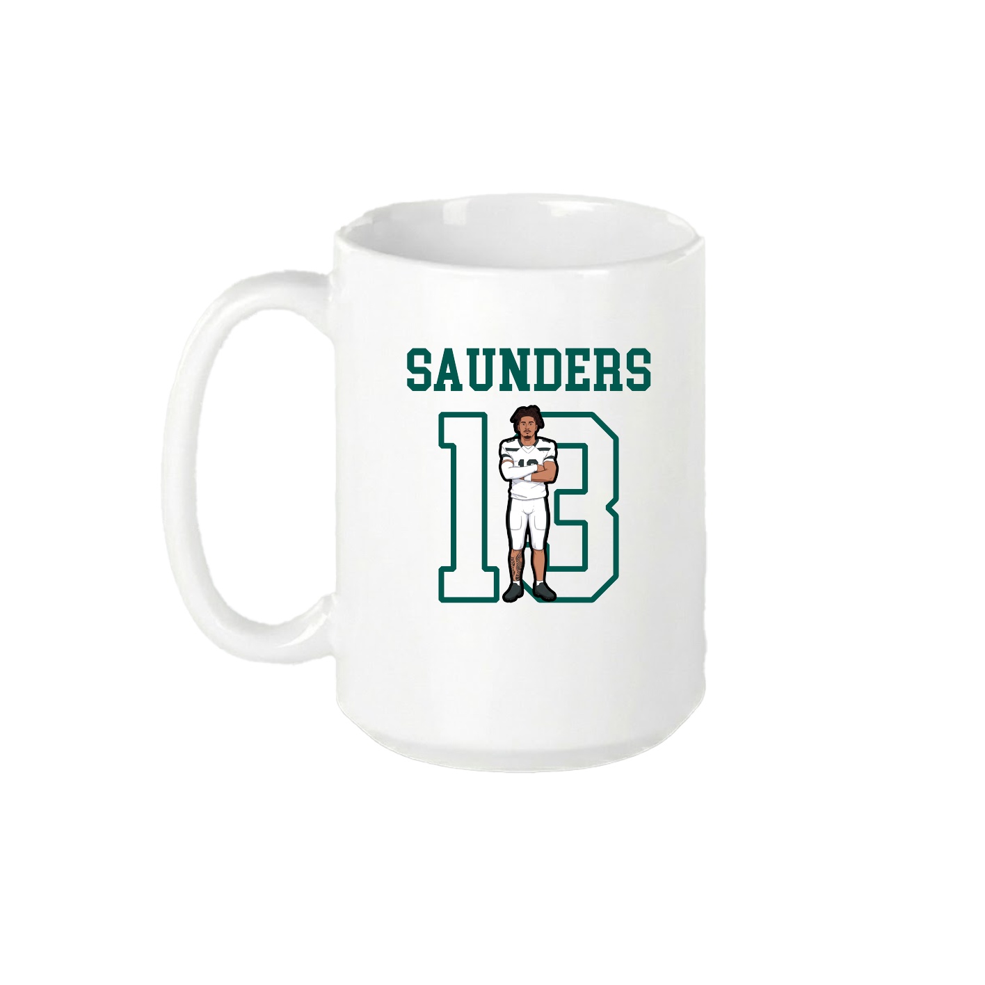 15oz Coffee Mug — Shirsey in White