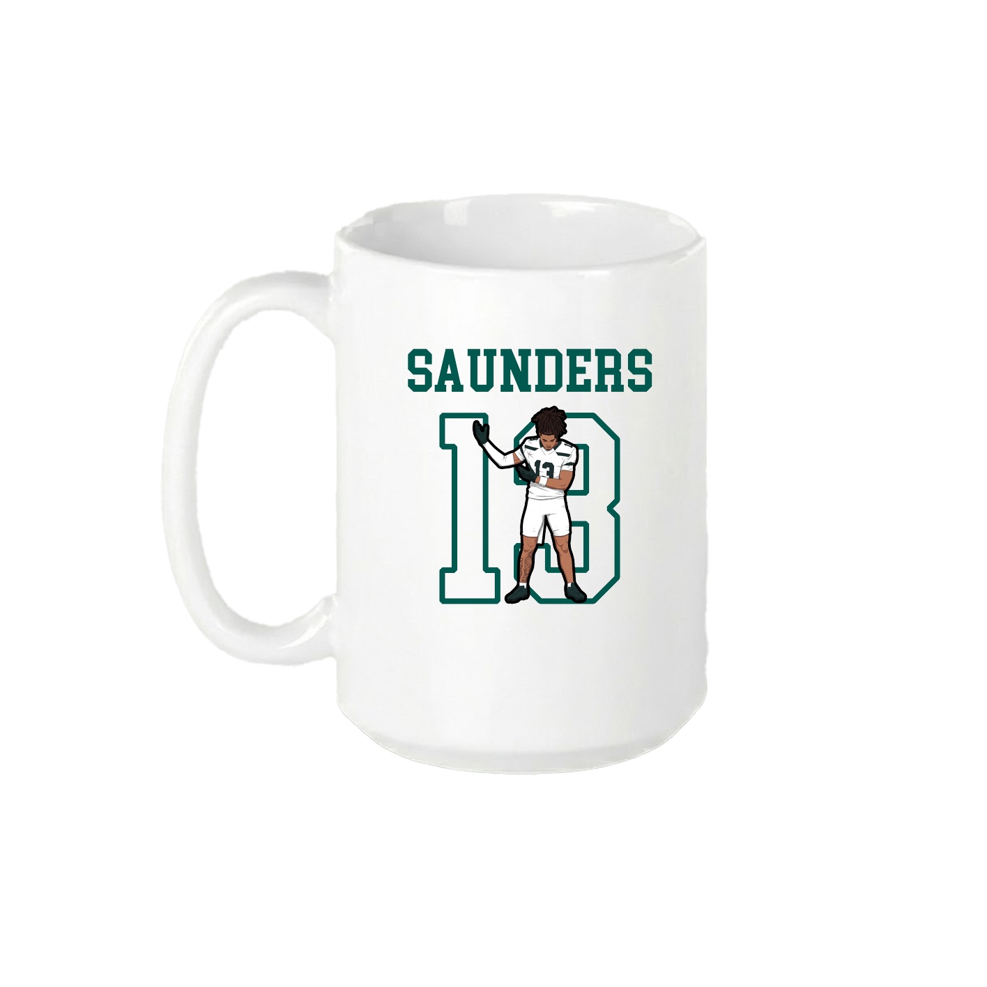 15oz Coffee Mug — Shirsey in White
