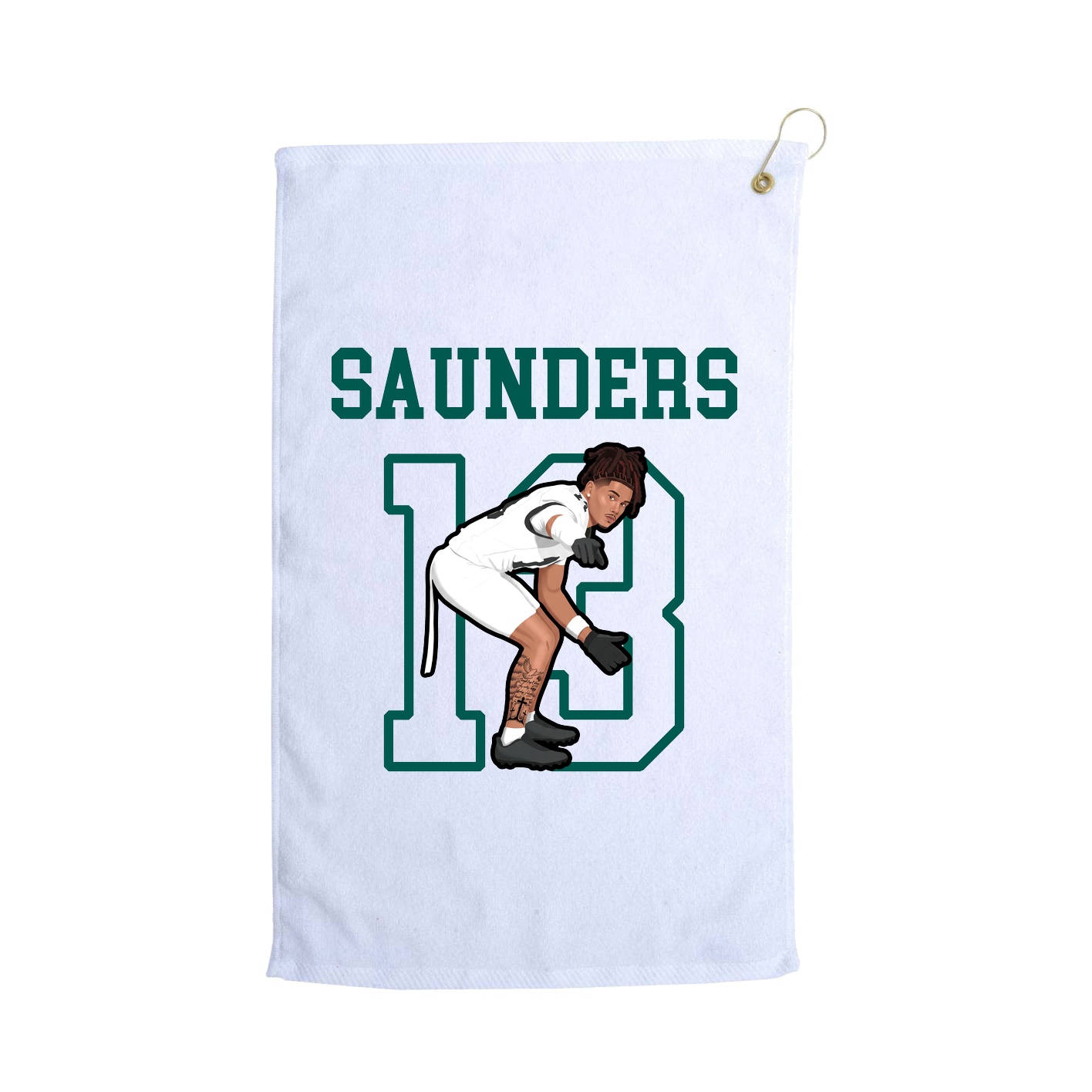 Golf Towel — Shirsey in White