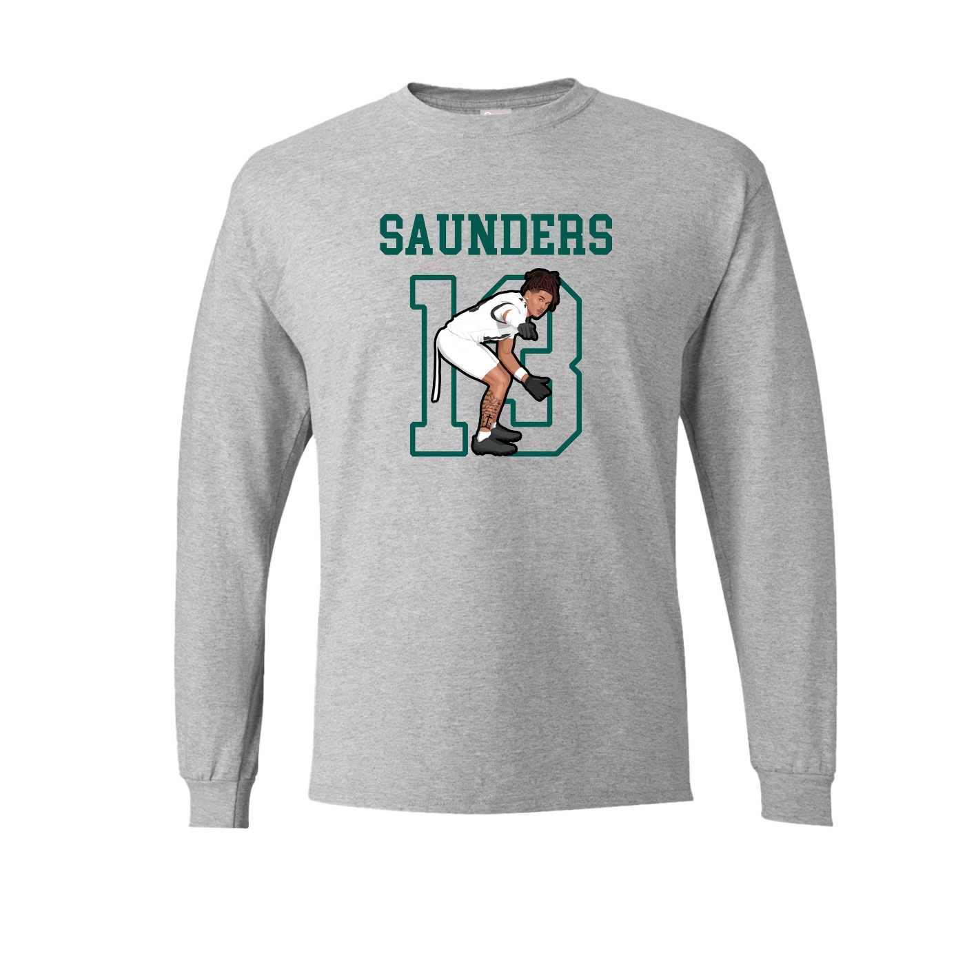 Long Sleeve Tee — Shirsey in Grey