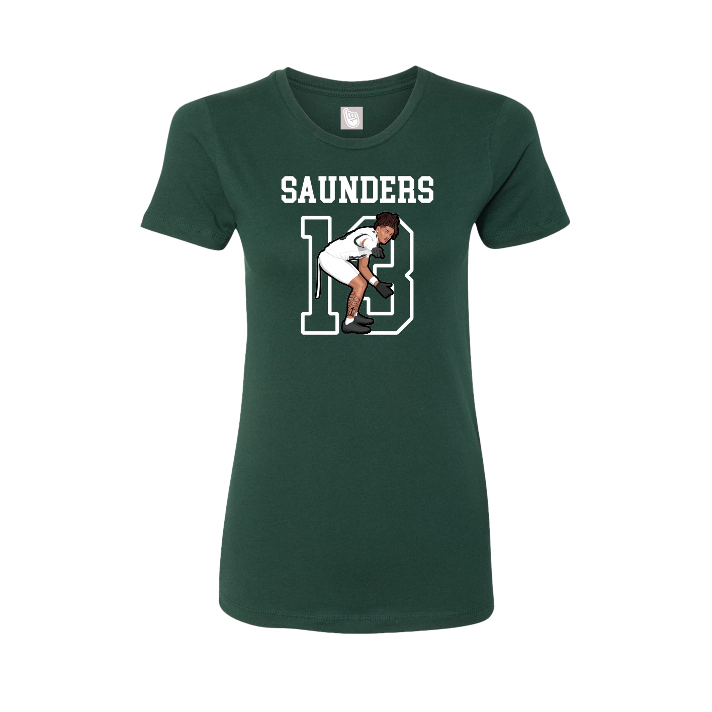 Fitted Women's Tee — Shirsey in Green