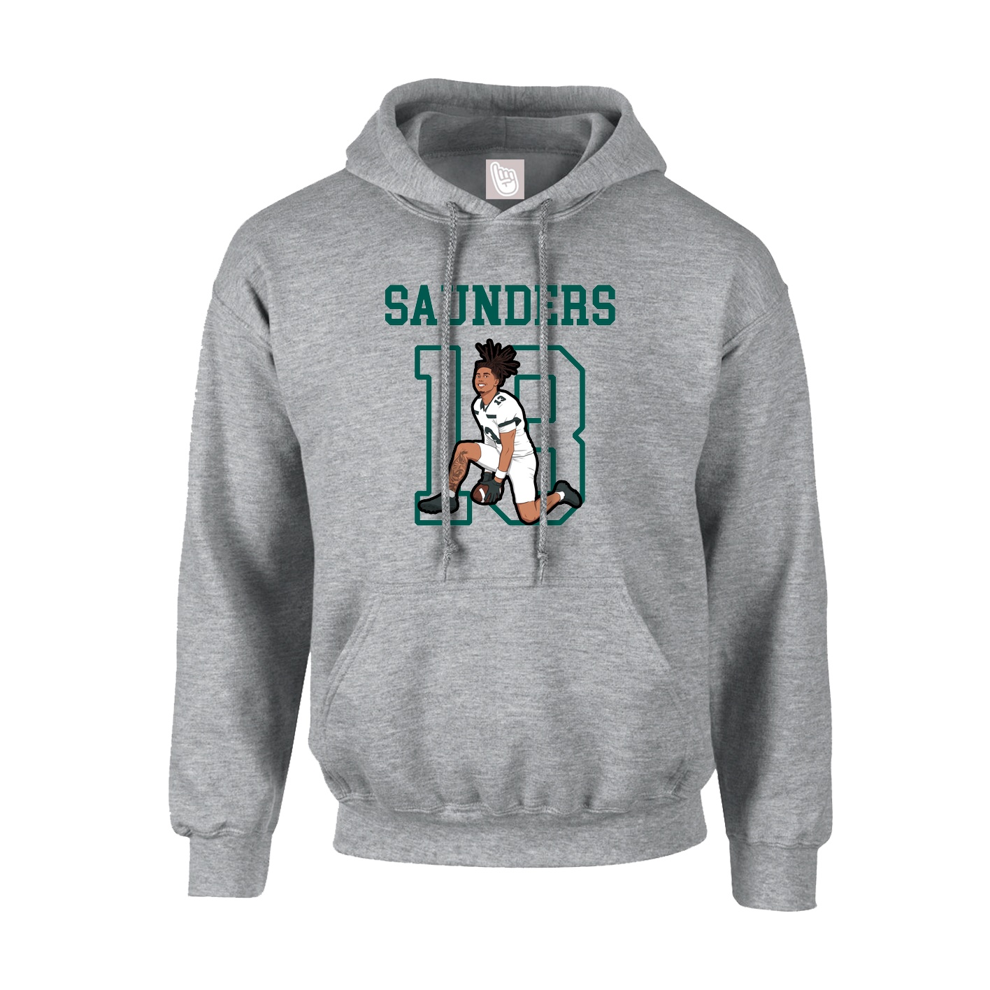 Hoodie — Shirsey in Grey