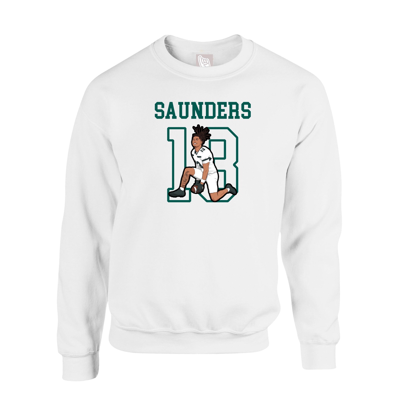 Fleece Crew — Shirsey in White