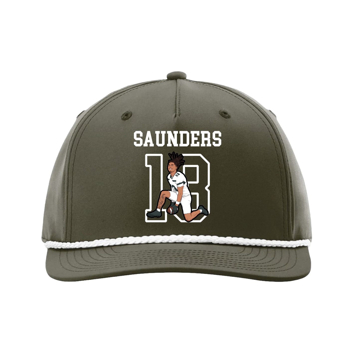 Five-Panel Classic Rope Cap — Shirsey in Green