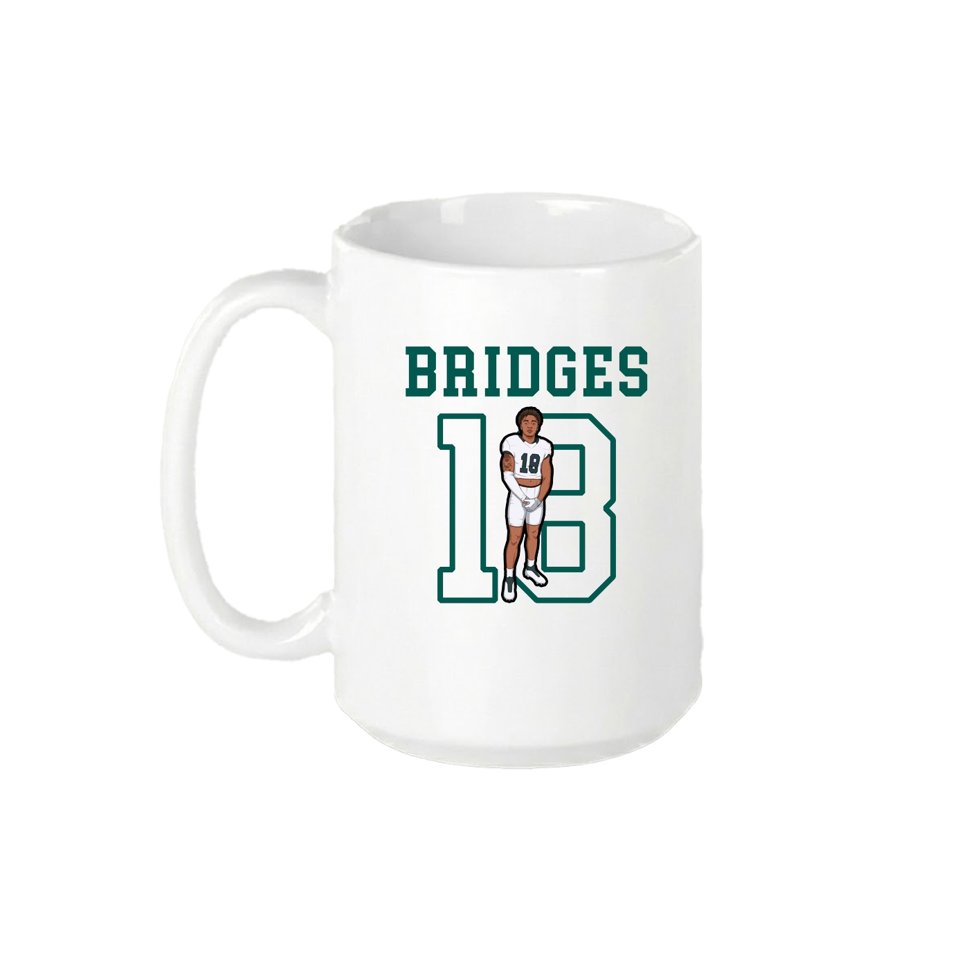 15oz Coffee Mug — Shirsey in White