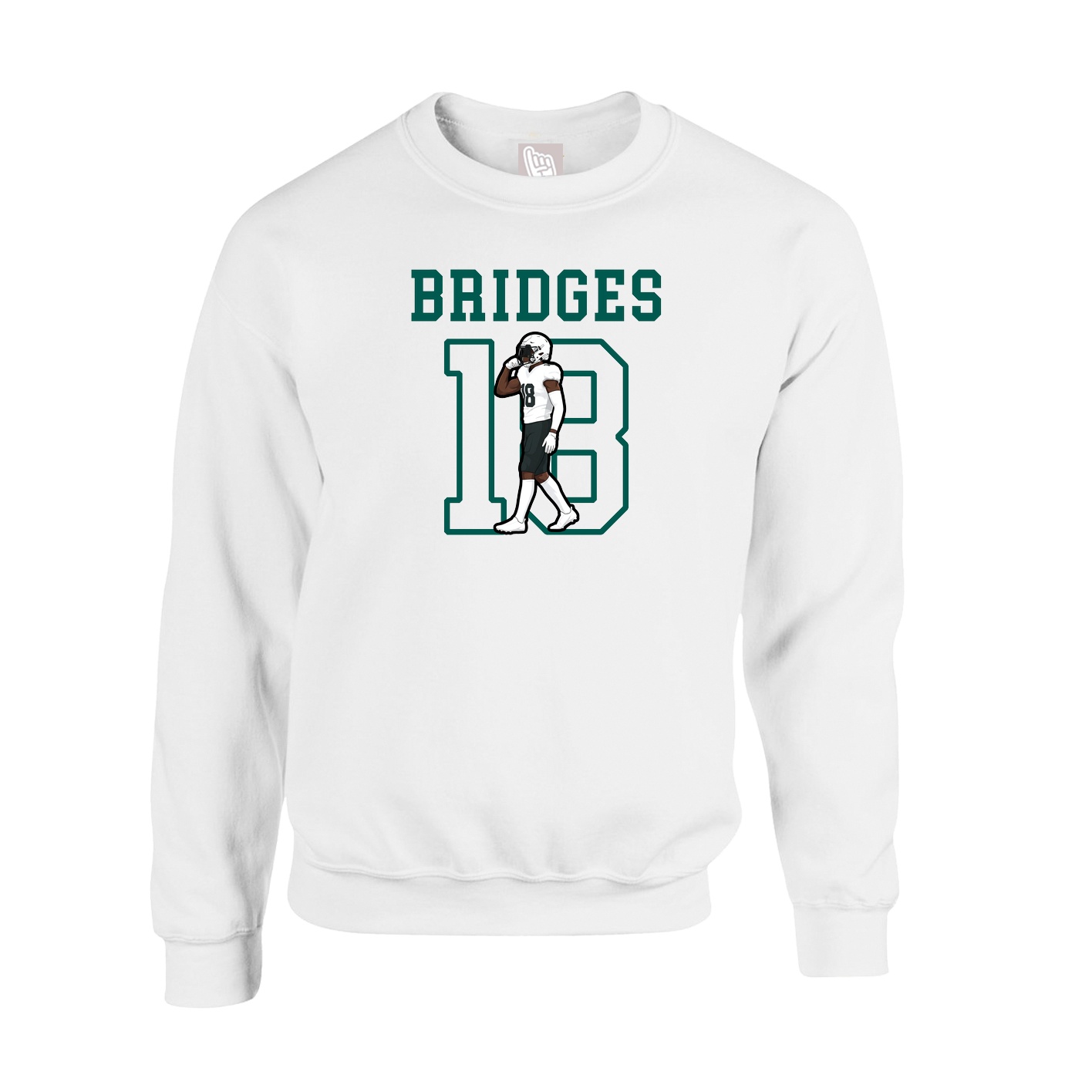 Fleece Crew — Shirsey in White