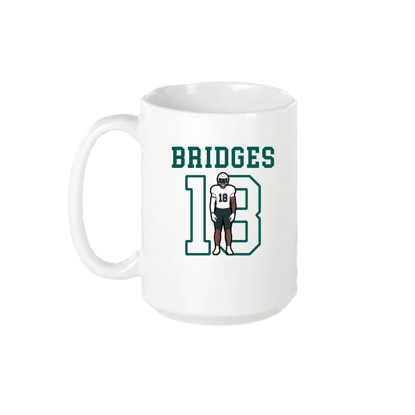 15oz Coffee Mug — Shirsey in White