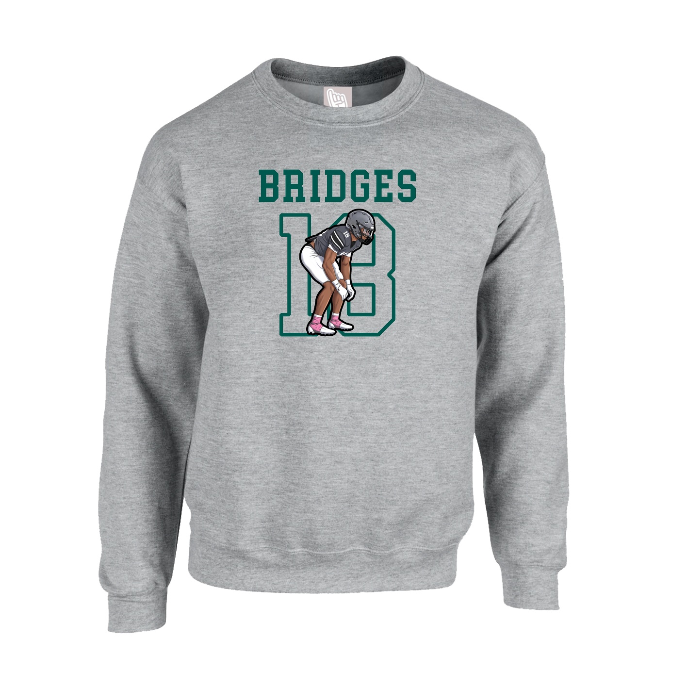 Fleece Crew — Shirsey in Grey