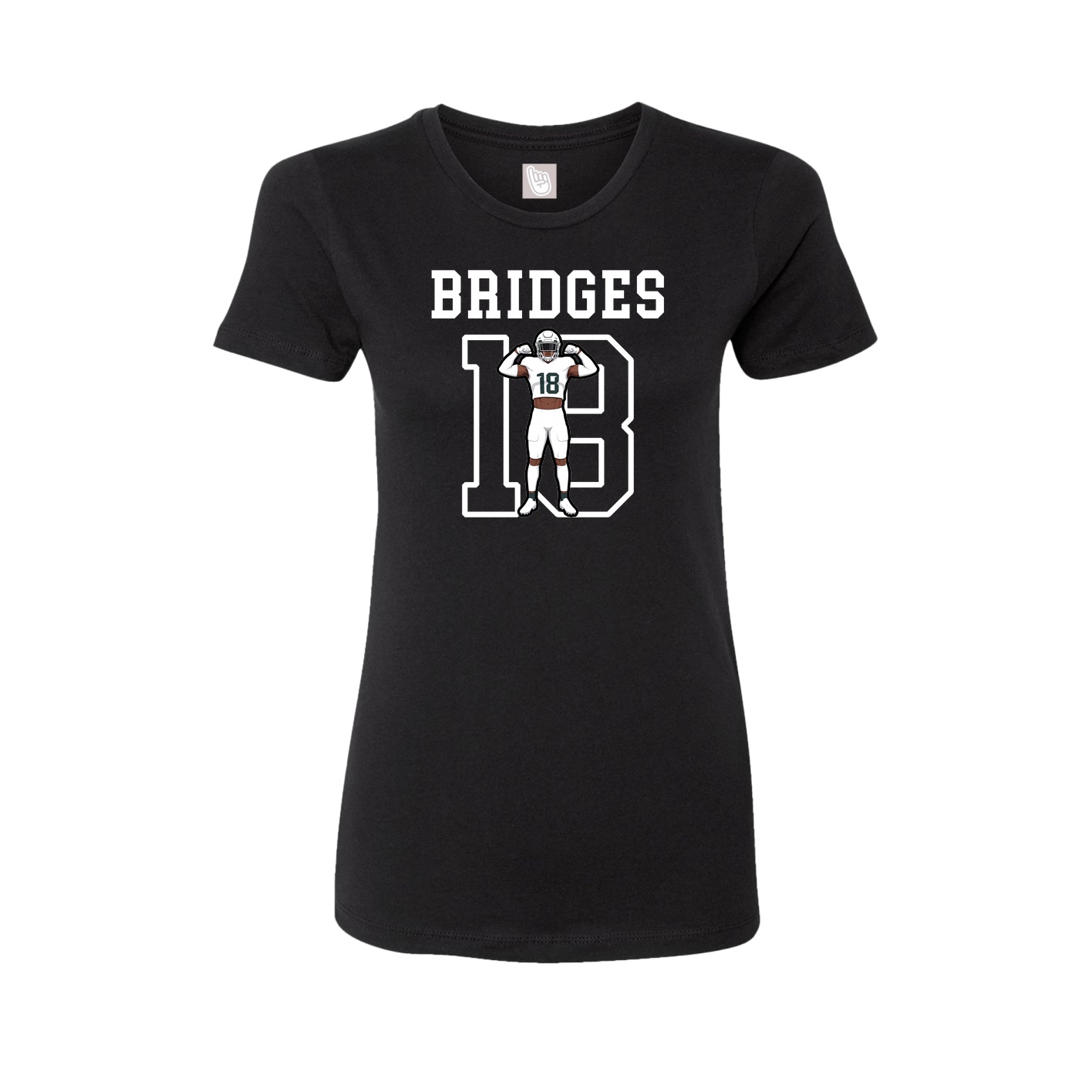 Fitted Women's Tee — Shirsey in Black