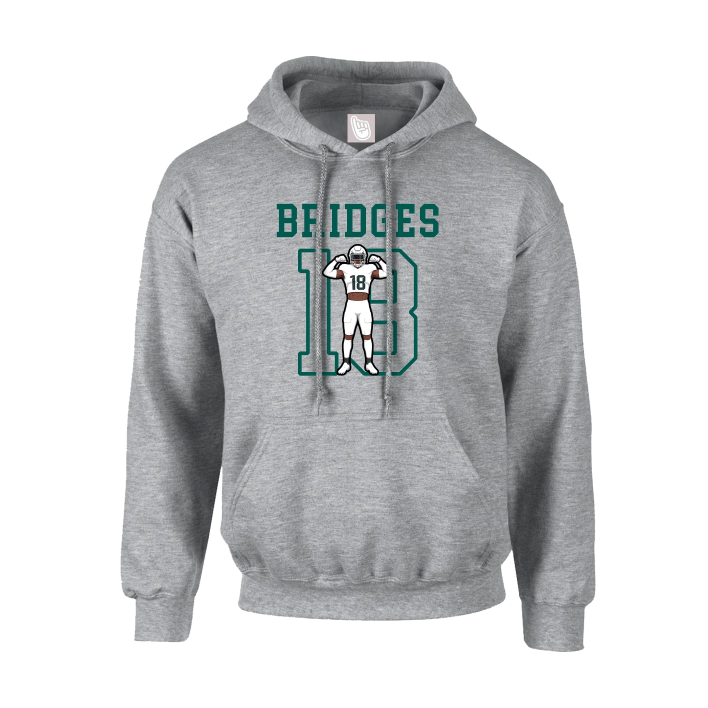 Hoodie — Shirsey in Grey