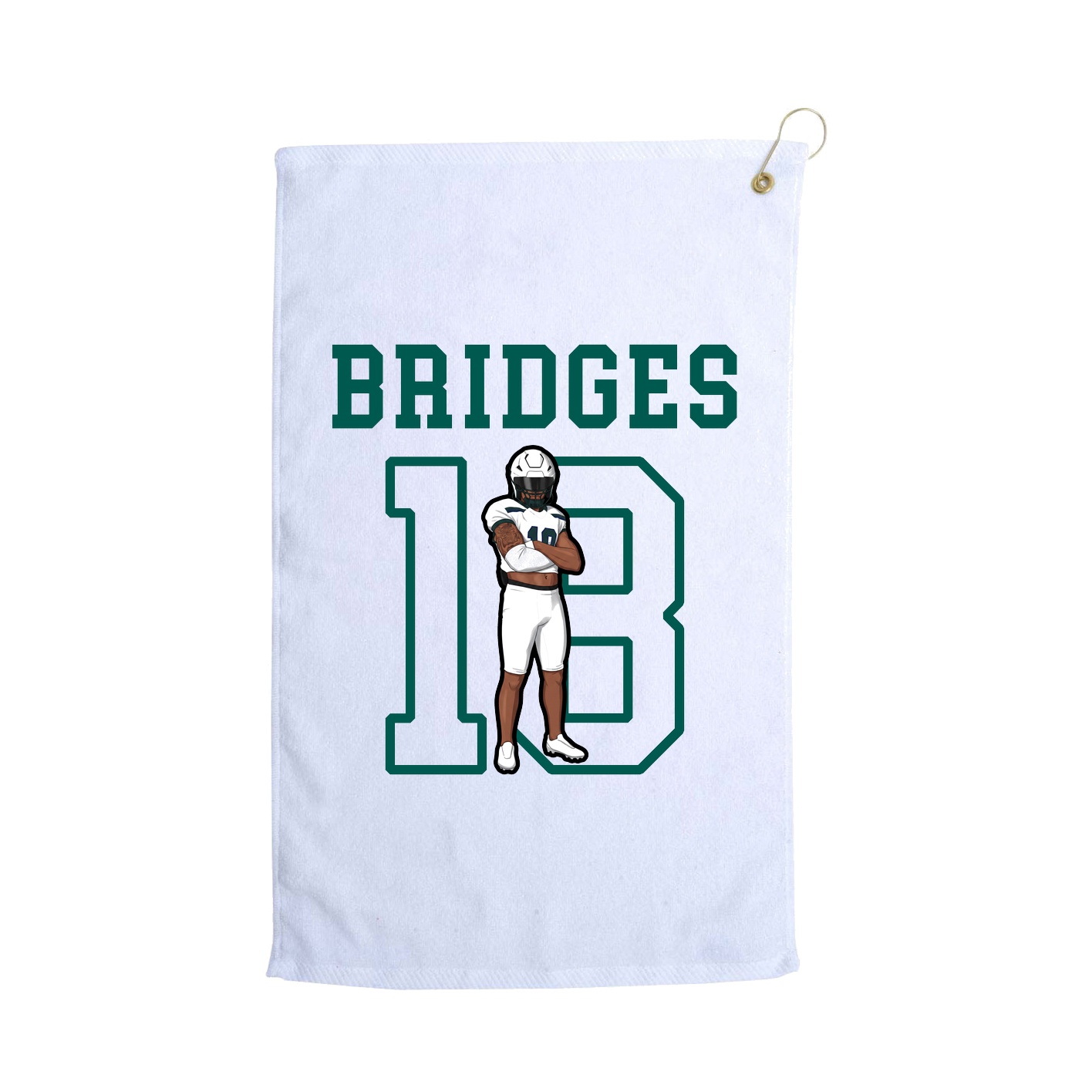 Golf Towel — Shirsey in White