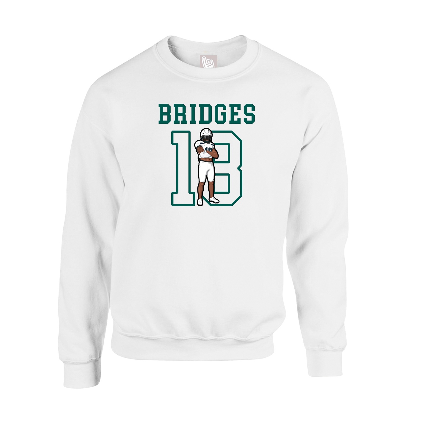 Fleece Crew — Shirsey in White