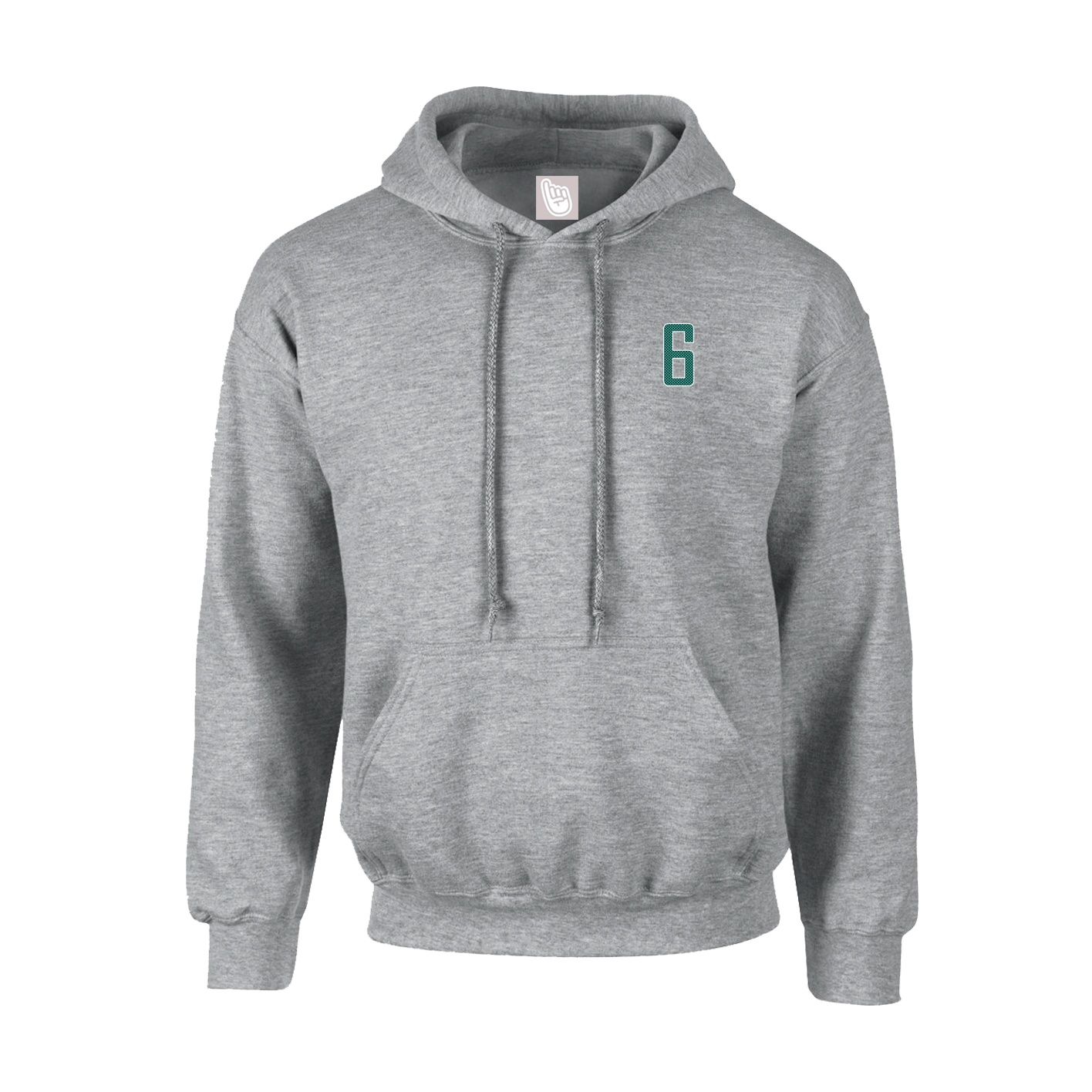 Hoodie — Front Shirsy in Grey