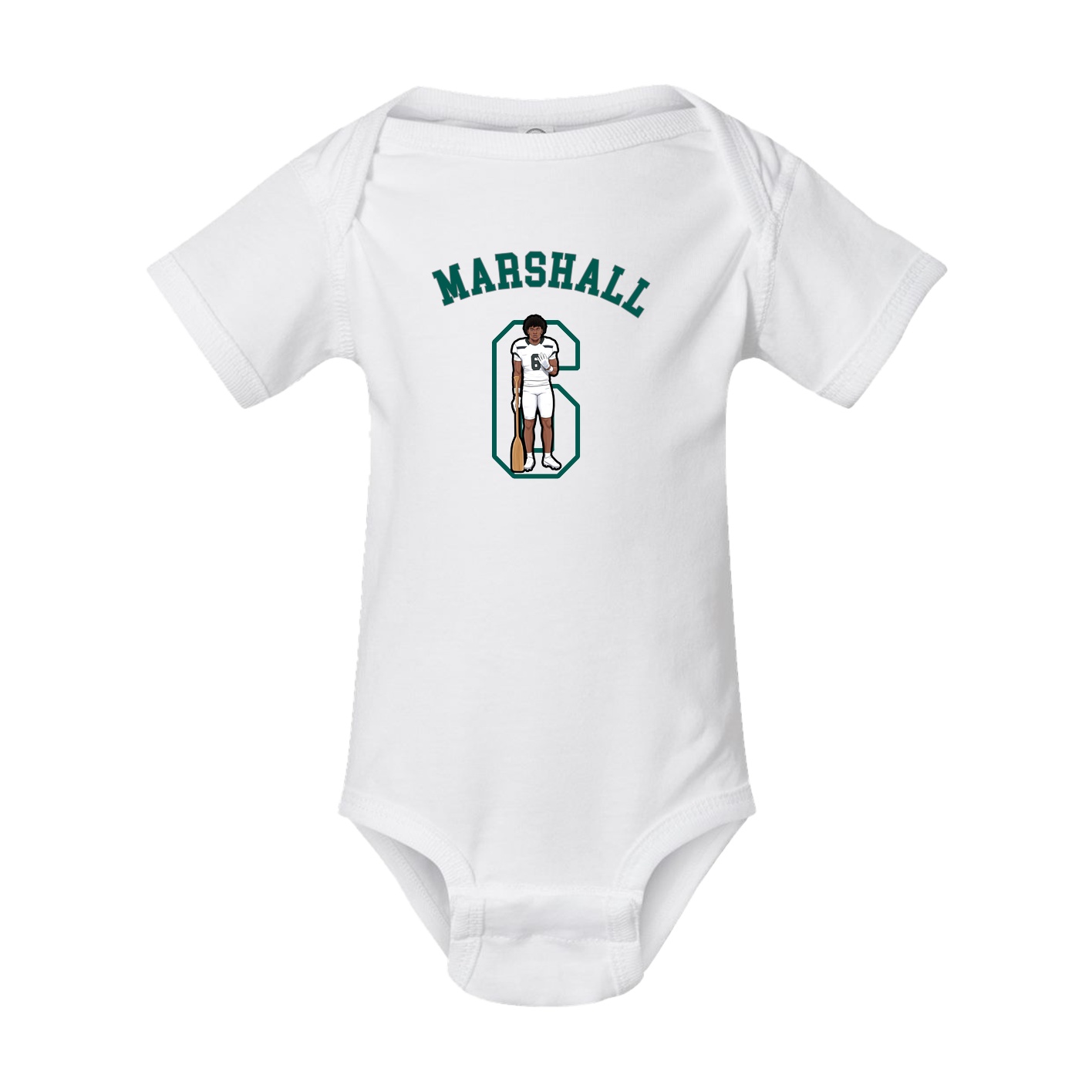 Baby Onesie — Shirsey Arch in White
