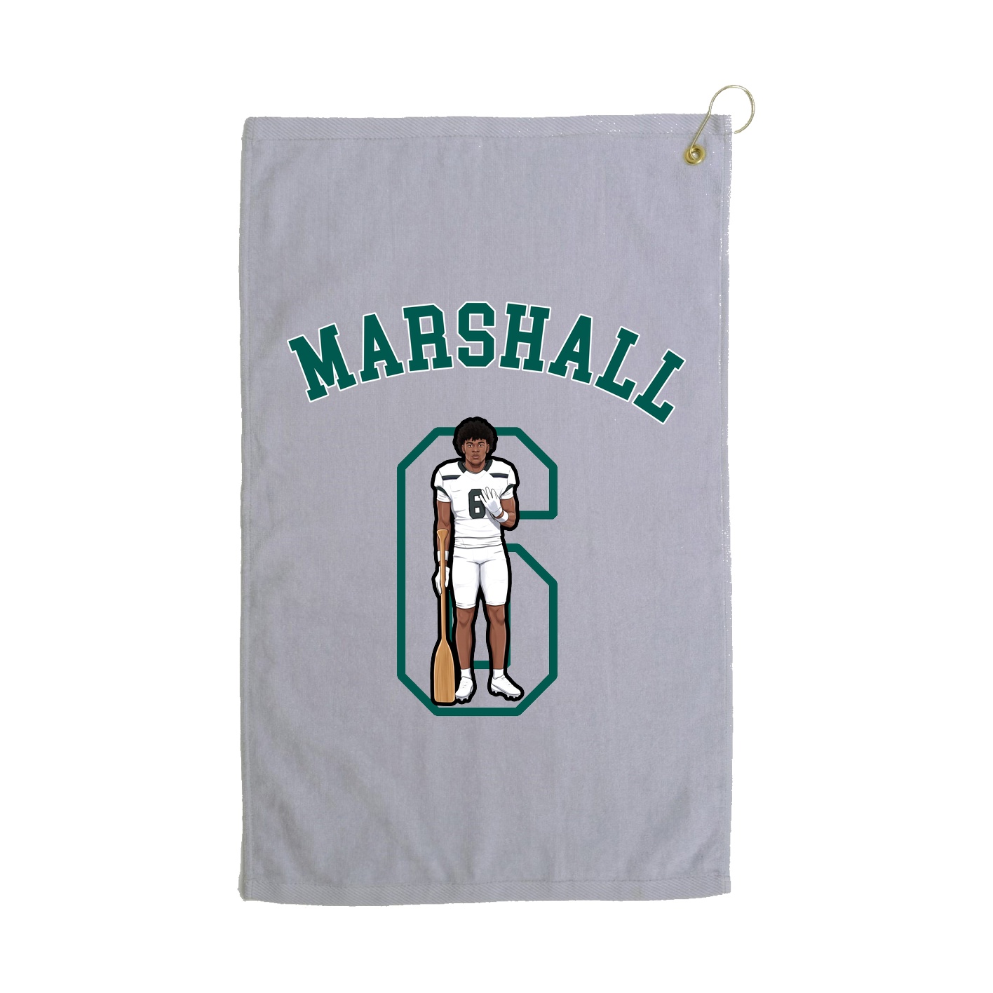 Golf Towel — Shirsey Arch in Grey