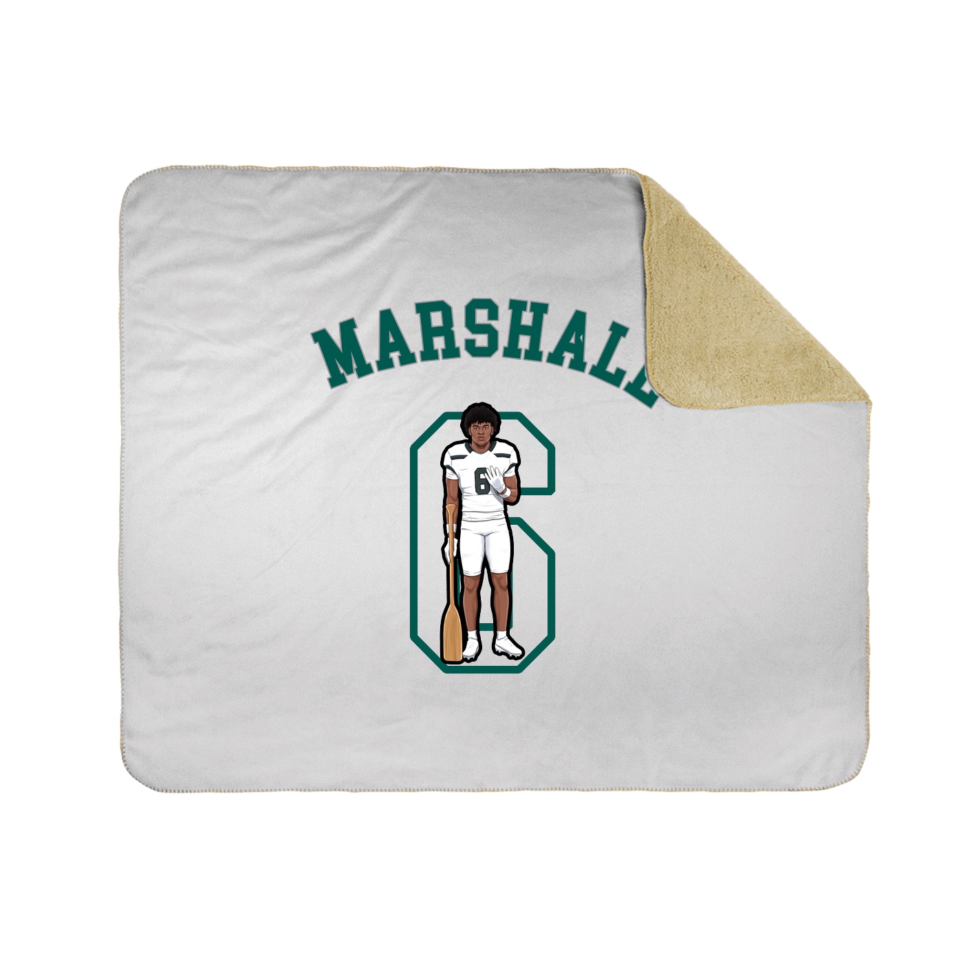 Throw Blanket — Shirsey Arch in White