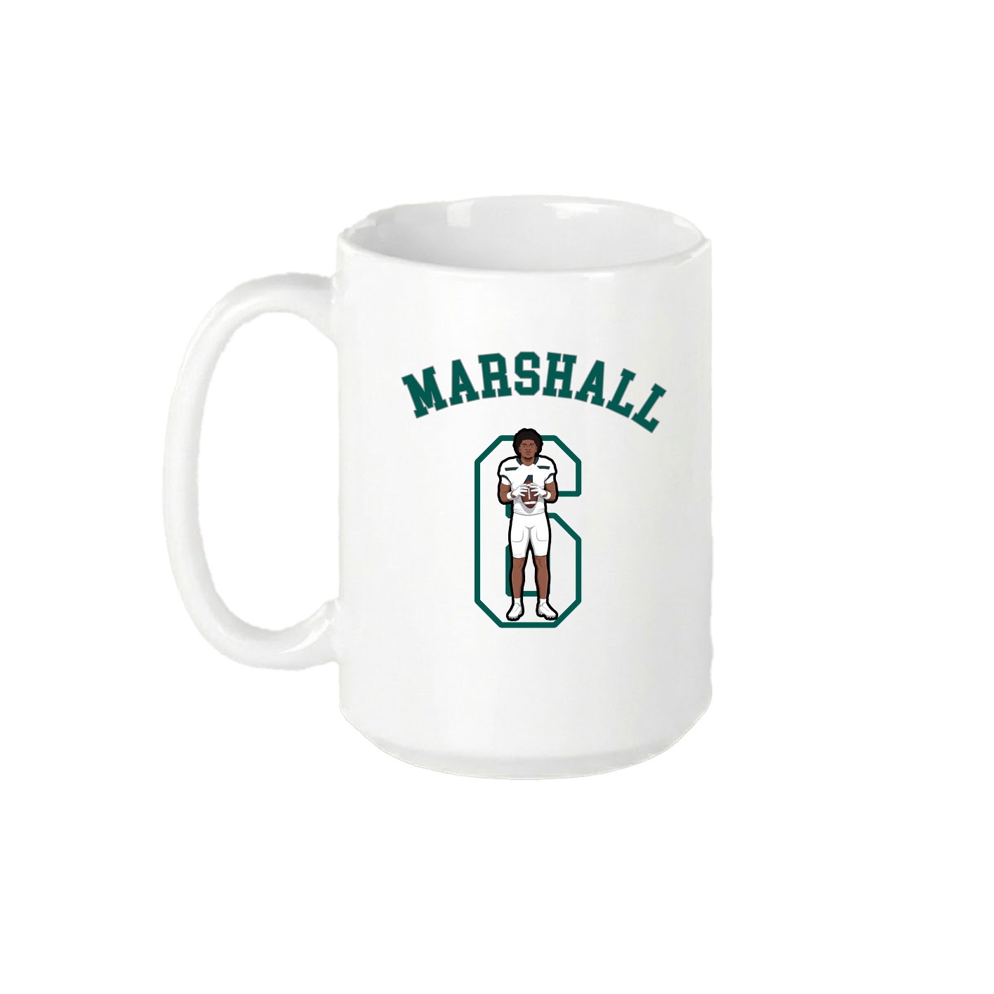 15oz Coffee Mug — Shirsey Arch in White