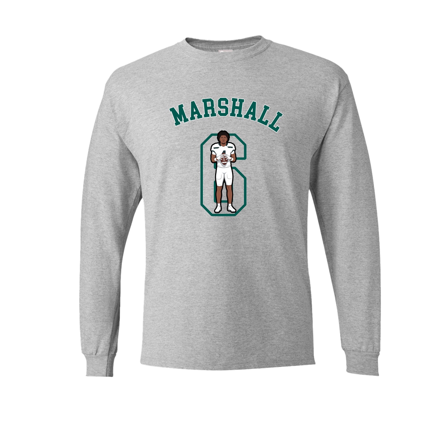 Long Sleeve Tee — Shirsey Arch in Grey